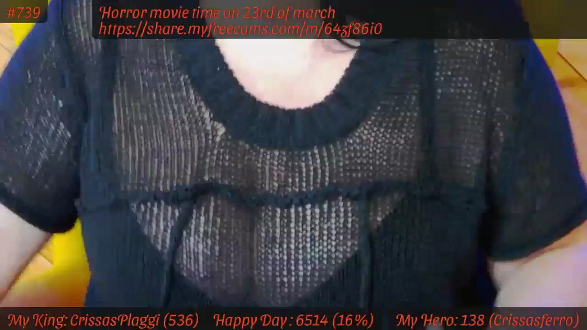 Gallery image thumbnail from SensualCrissa's myfreecams stream on, 03/18/2024, 12:36 image 10 of 20