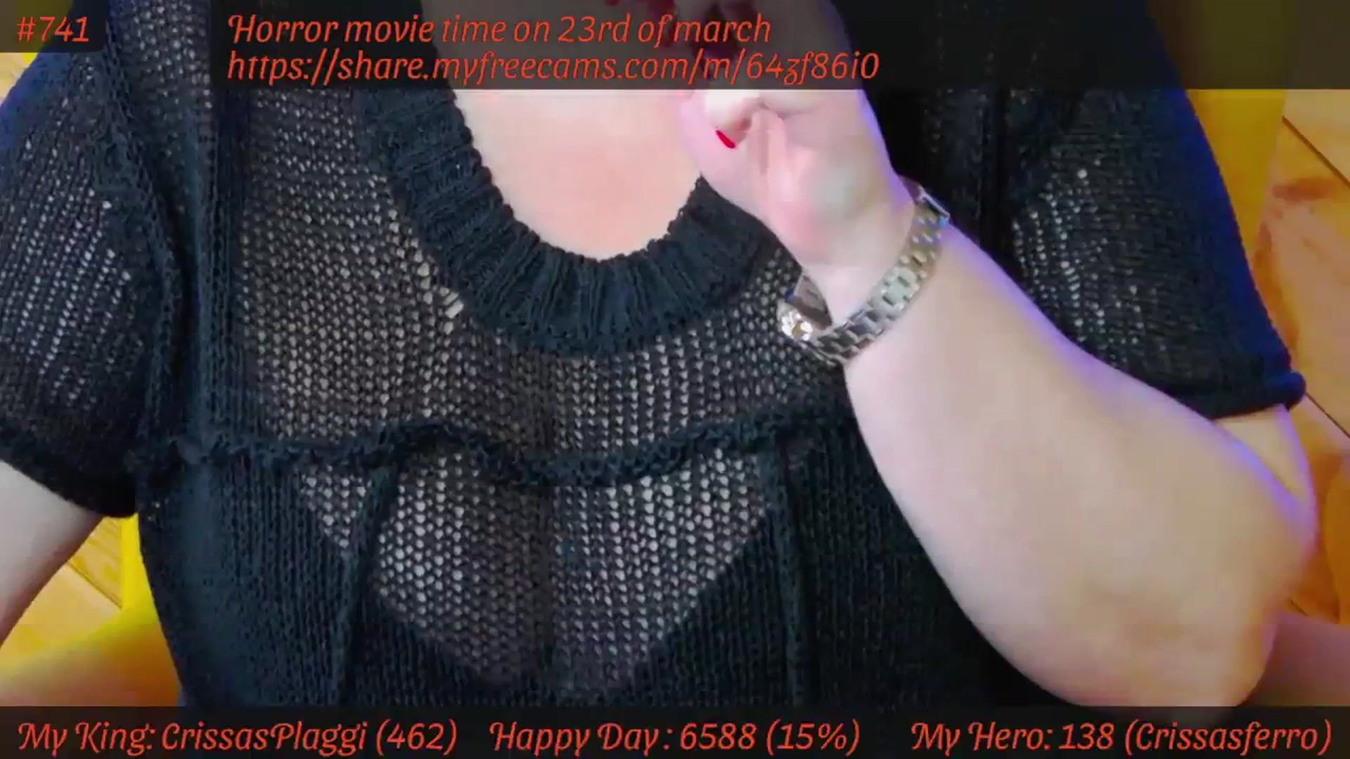 Gallery image thumbnail from SensualCrissa's myfreecams stream on, 03/18/2024, 12:36 image 4 of 20
