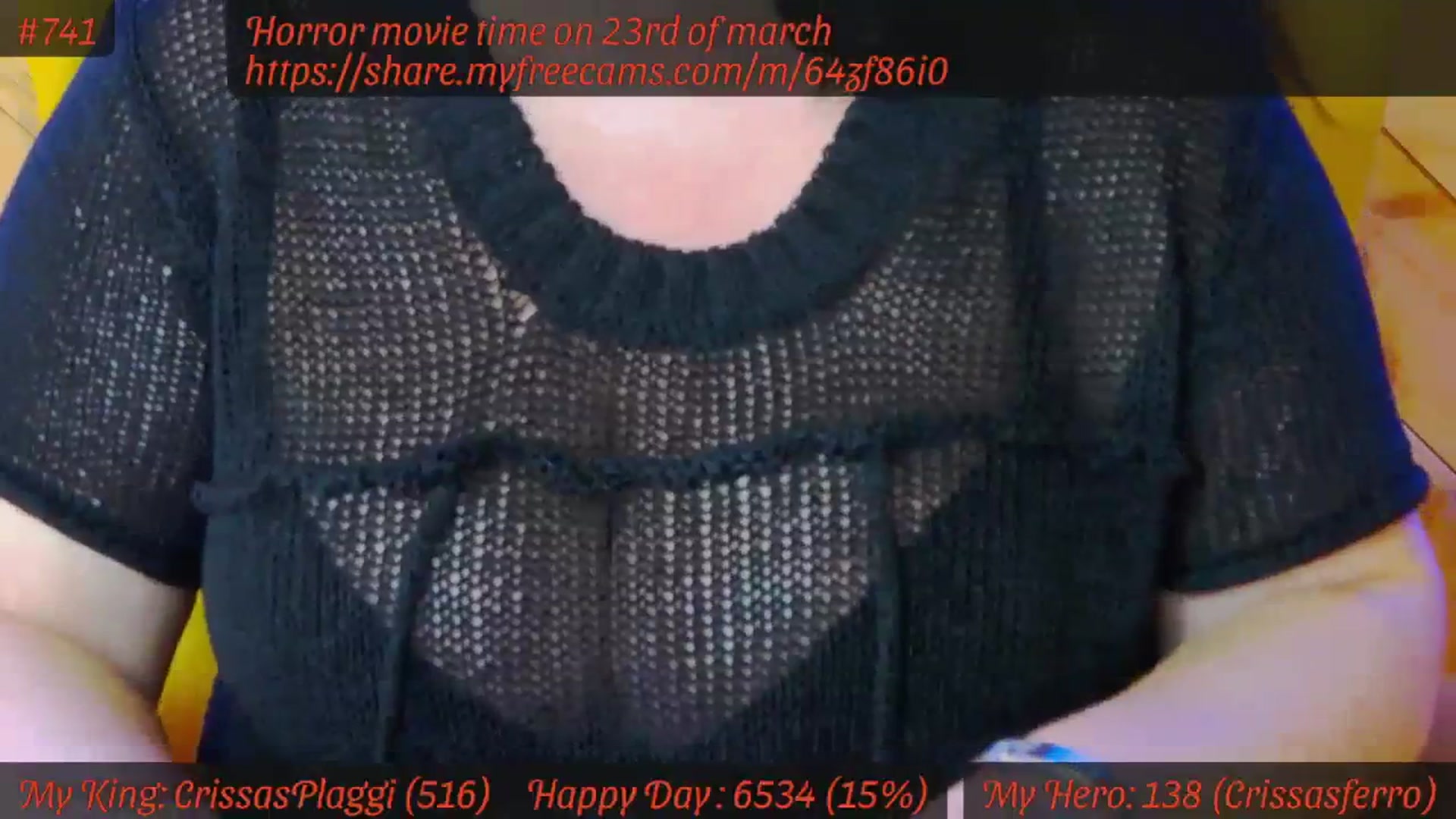 Gallery image thumbnail from SensualCrissa's myfreecams stream on, 03/18/2024, 12:36 image 9 of 20