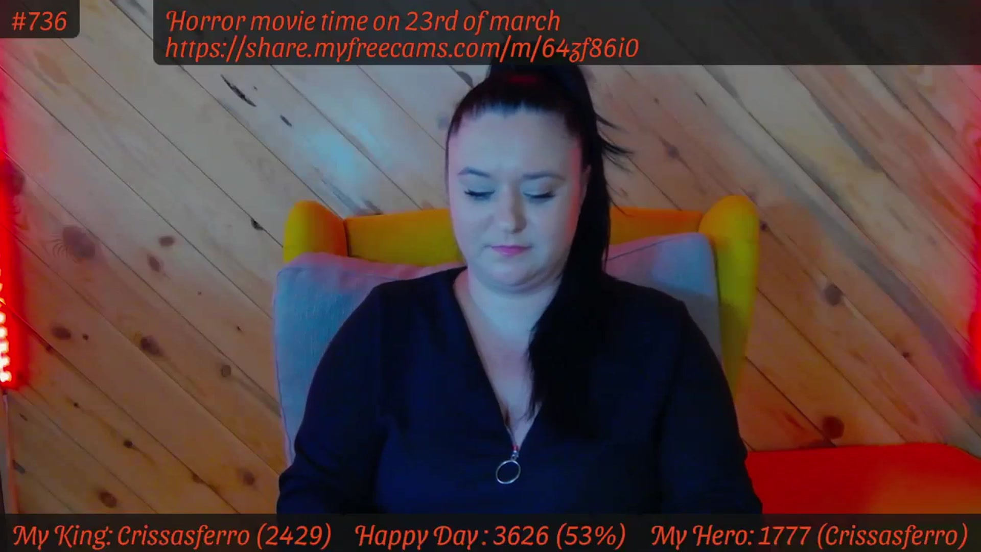 Gallery image thumbnail from SensualCrissa's myfreecams stream on, 03/21/2024, 13:06 image 6 of 20