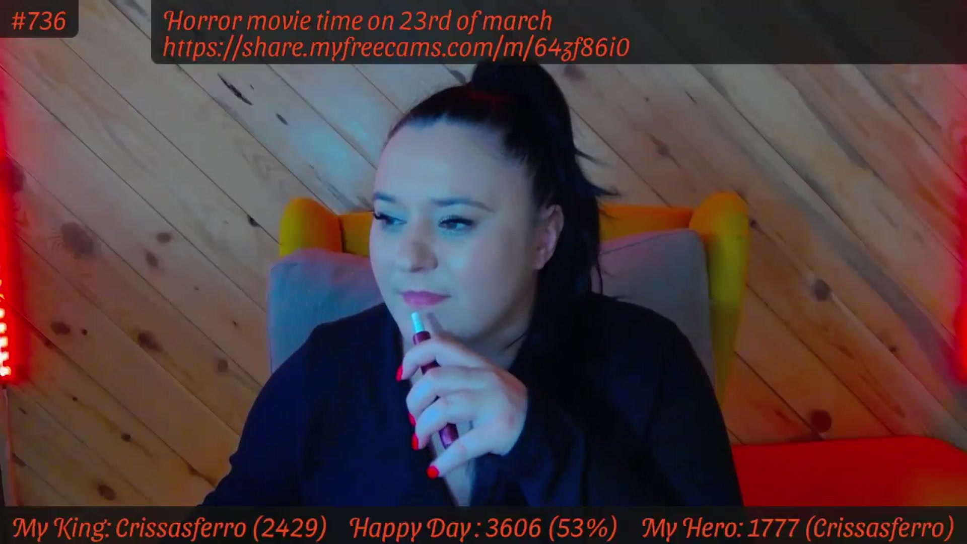 Gallery image thumbnail from SensualCrissa's myfreecams stream on, 03/21/2024, 13:06 image 9 of 20
