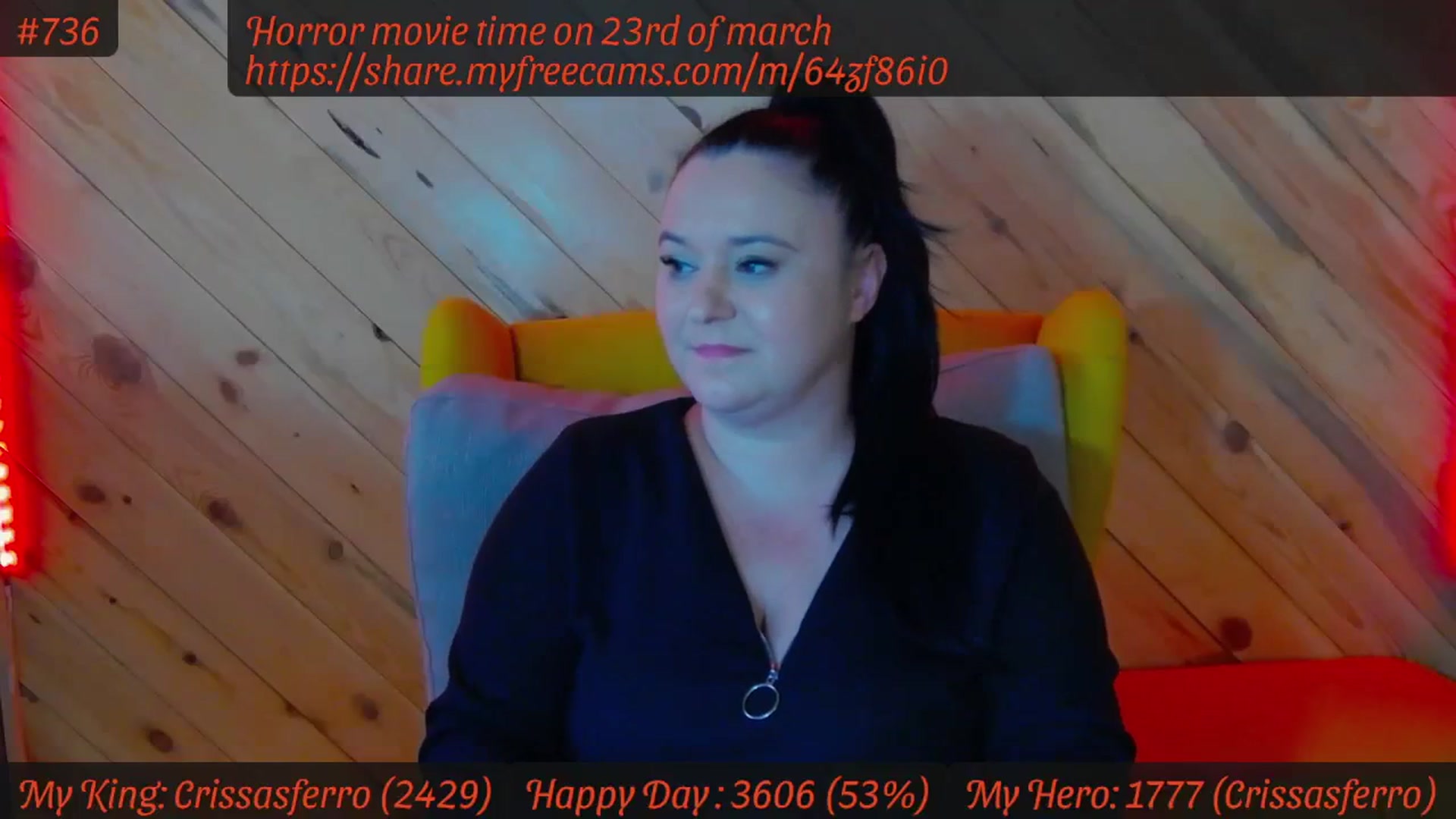 Gallery image thumbnail from SensualCrissa's myfreecams stream on, 03/21/2024, 13:06 image 16 of 20