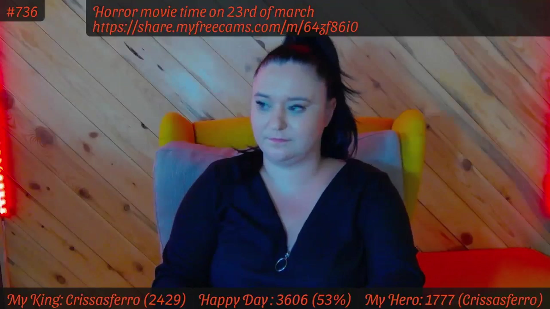 Gallery image thumbnail from SensualCrissa's myfreecams stream on, 03/21/2024, 13:06 image 18 of 20