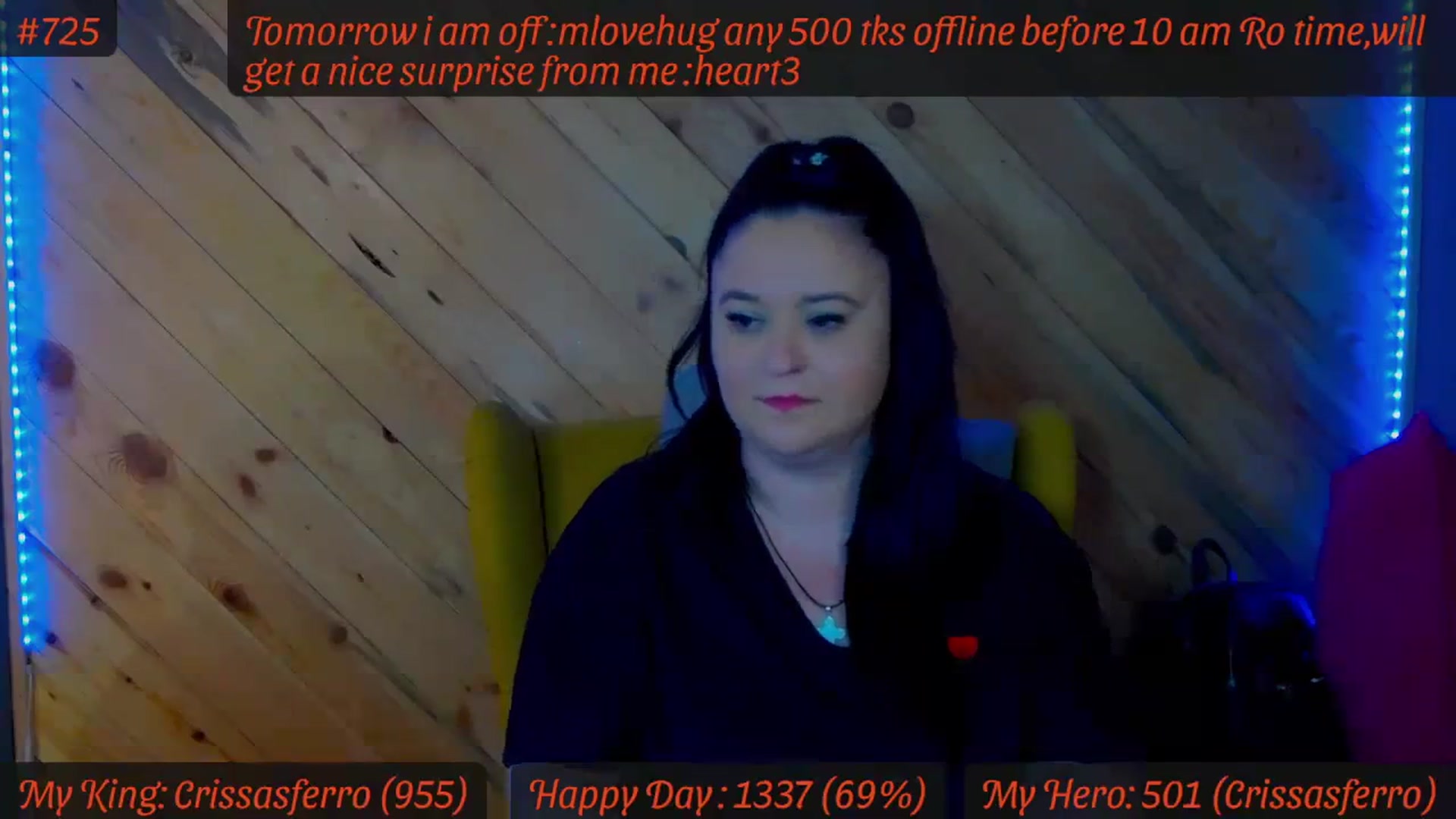 Gallery image thumbnail from SensualCrissa's myfreecams stream on, 04/15/2024, 12:04 image 20 of 20
