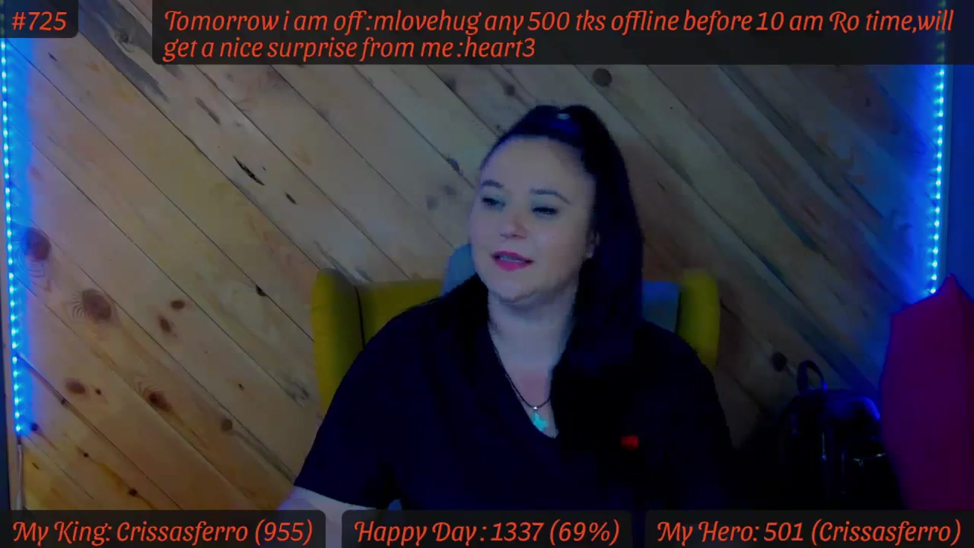 Gallery image thumbnail from SensualCrissa's myfreecams stream on, 04/15/2024, 12:04 image 14 of 20