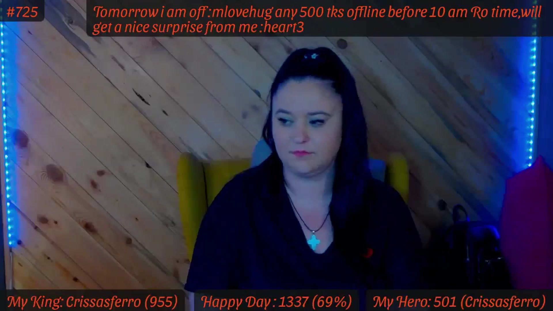 Gallery image thumbnail from SensualCrissa's myfreecams stream on, 04/15/2024, 12:04 image 9 of 20