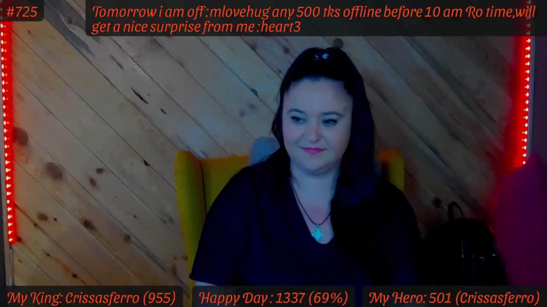 Gallery image thumbnail from SensualCrissa's myfreecams stream on, 04/15/2024, 12:04 image 12 of 20