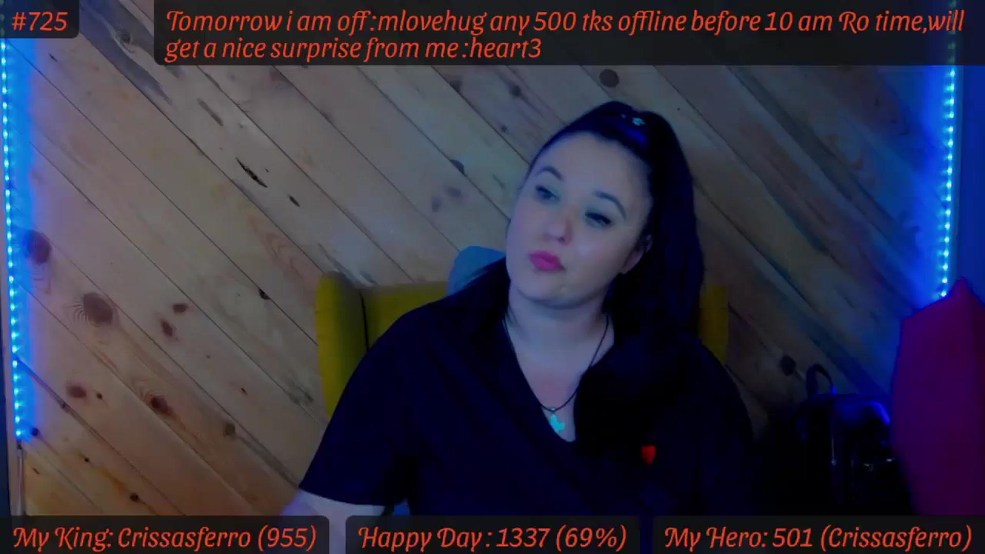 Gallery image thumbnail from SensualCrissa's myfreecams stream on, 04/15/2024, 12:04 image 15 of 20