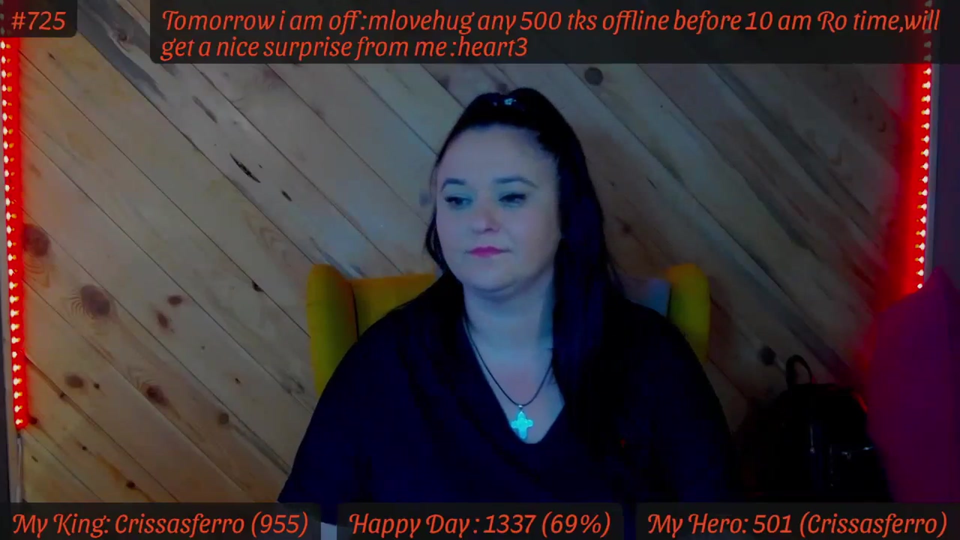 Gallery image thumbnail from SensualCrissa's myfreecams stream on, 04/15/2024, 12:04 image 6 of 20