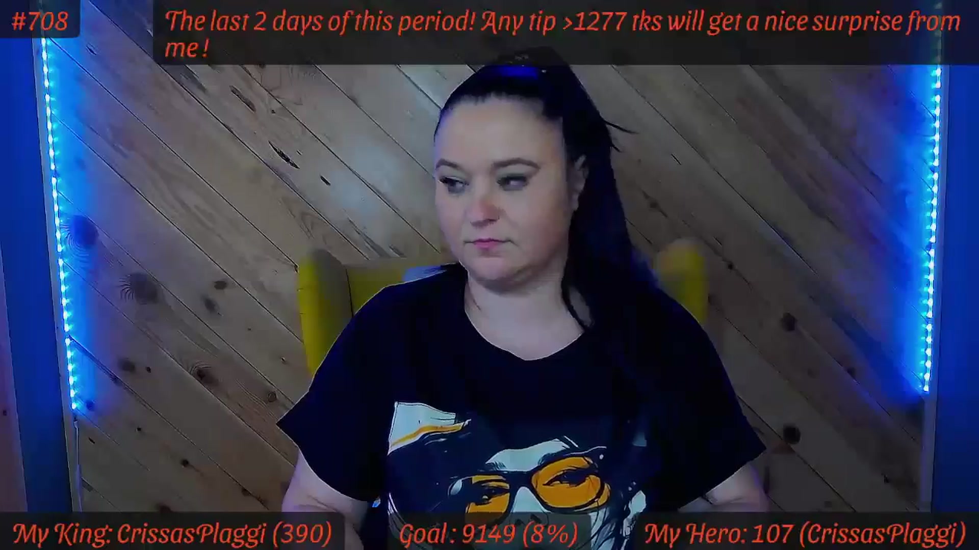 Gallery image thumbnail from SensualCrissa's myfreecams stream on, 05/14/2024, 11:57 image 2 of 20