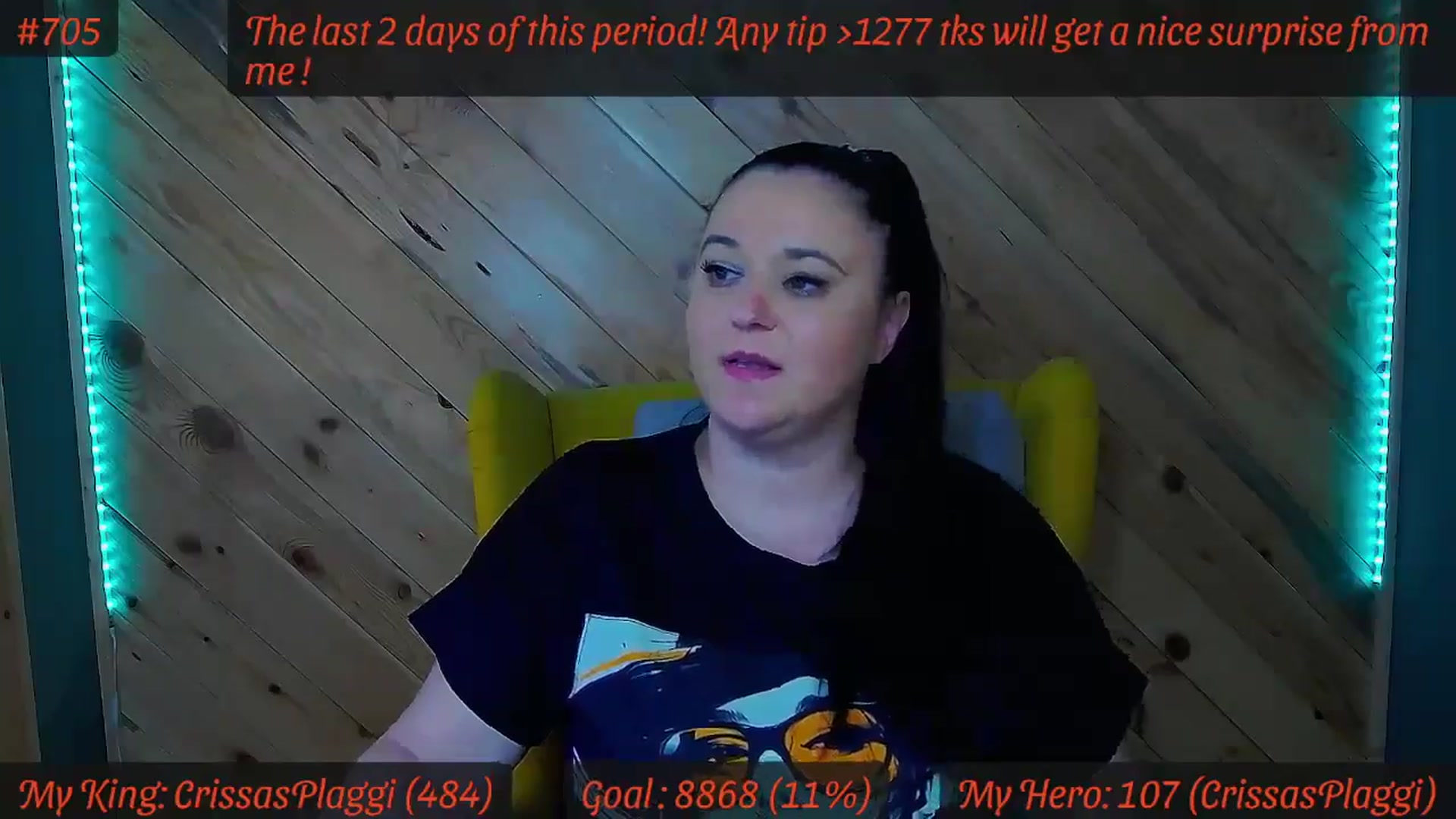 Gallery image thumbnail from SensualCrissa's myfreecams stream on, 05/14/2024, 11:57 image 12 of 20