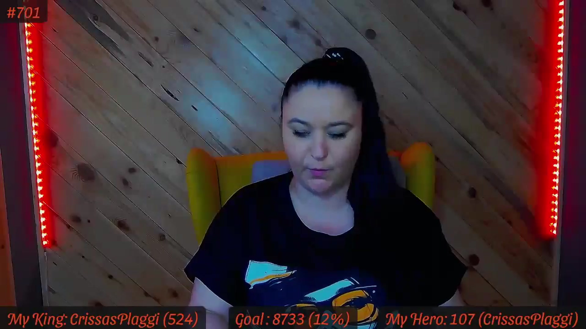 Gallery image thumbnail from SensualCrissa's myfreecams stream on, 05/14/2024, 11:57 image 16 of 20