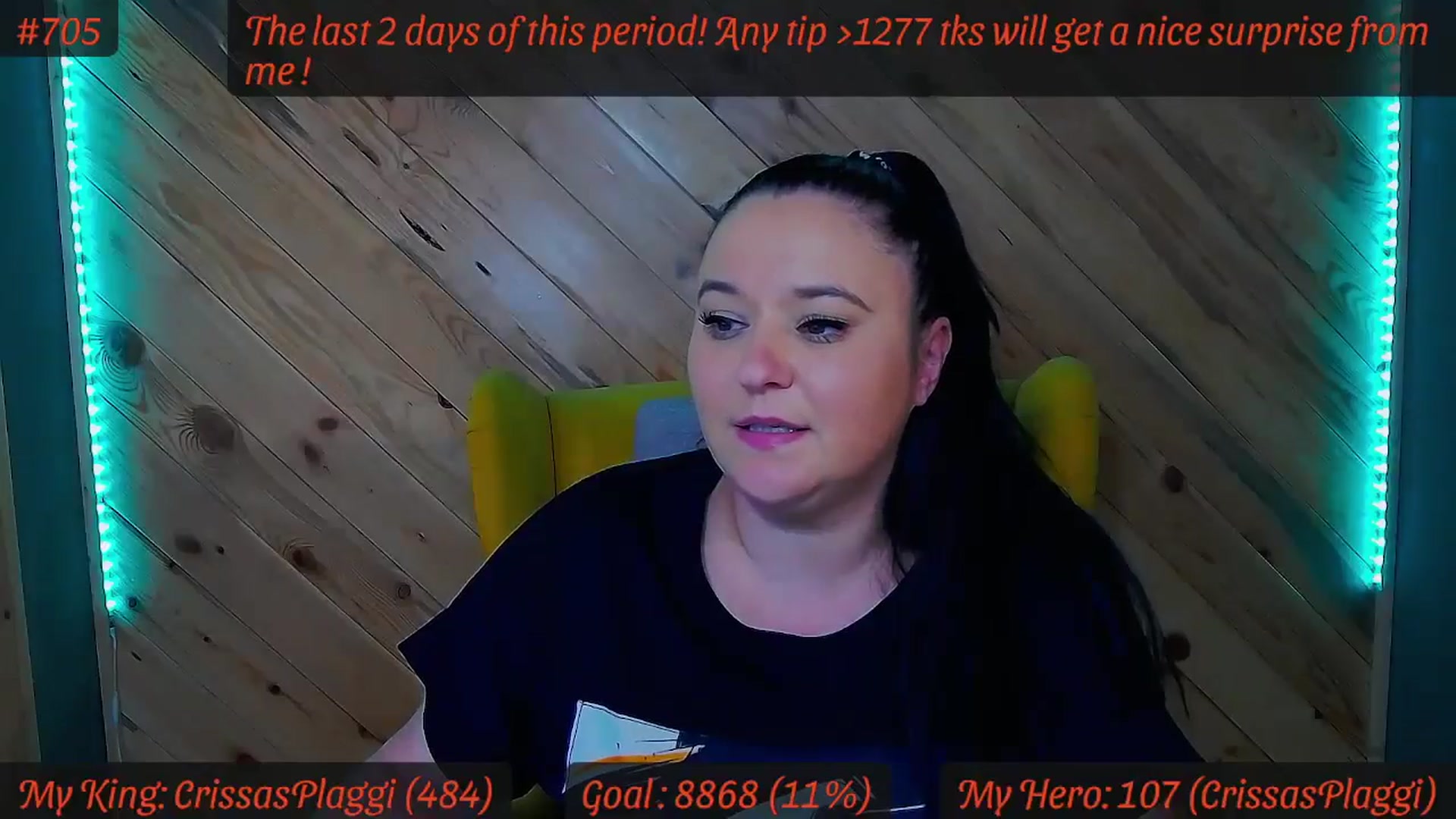 Gallery image thumbnail from SensualCrissa's myfreecams stream on, 05/14/2024, 11:57 image 10 of 20