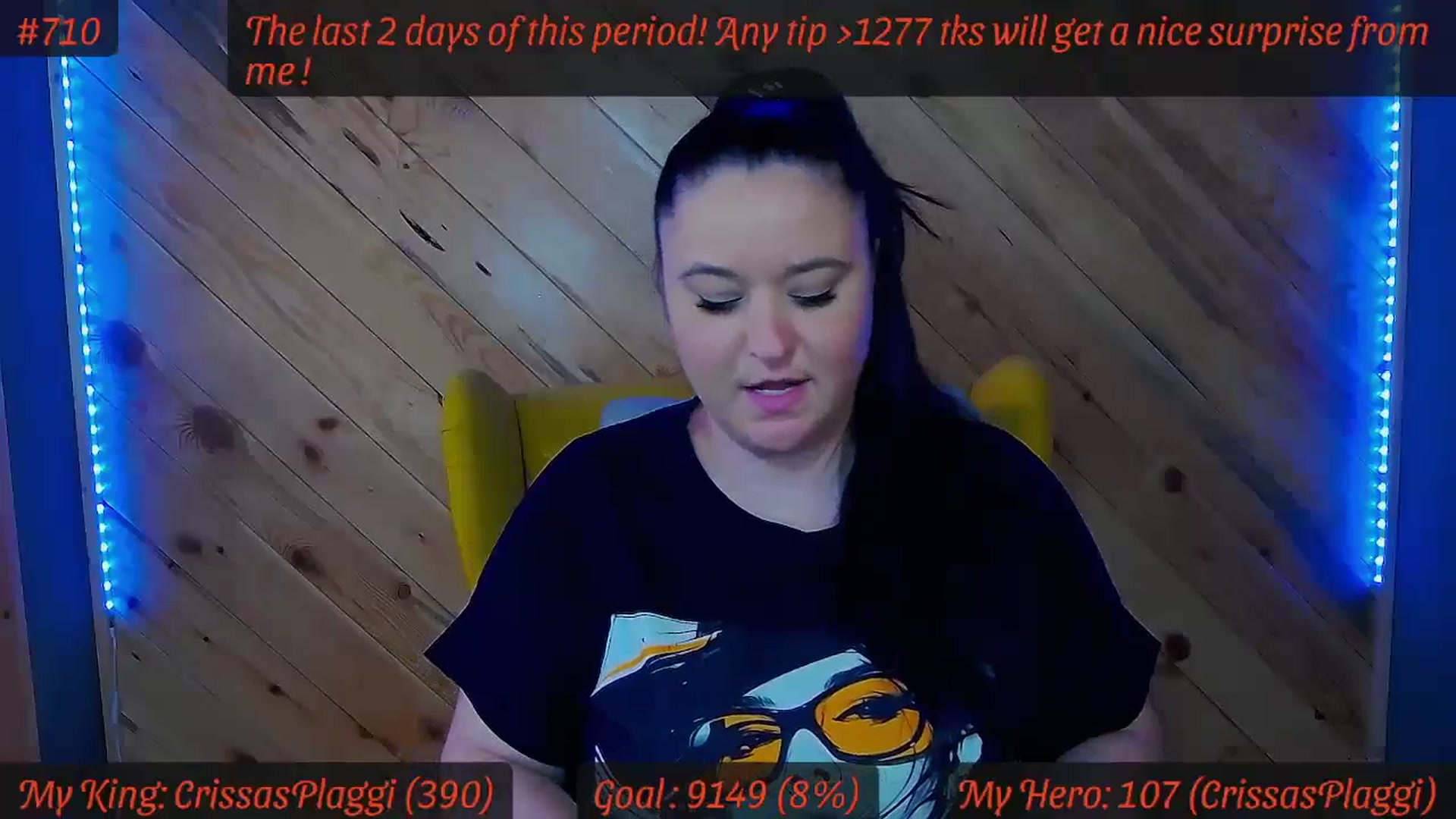 Gallery image thumbnail from SensualCrissa's myfreecams stream on, 05/14/2024, 11:57 image 4 of 20