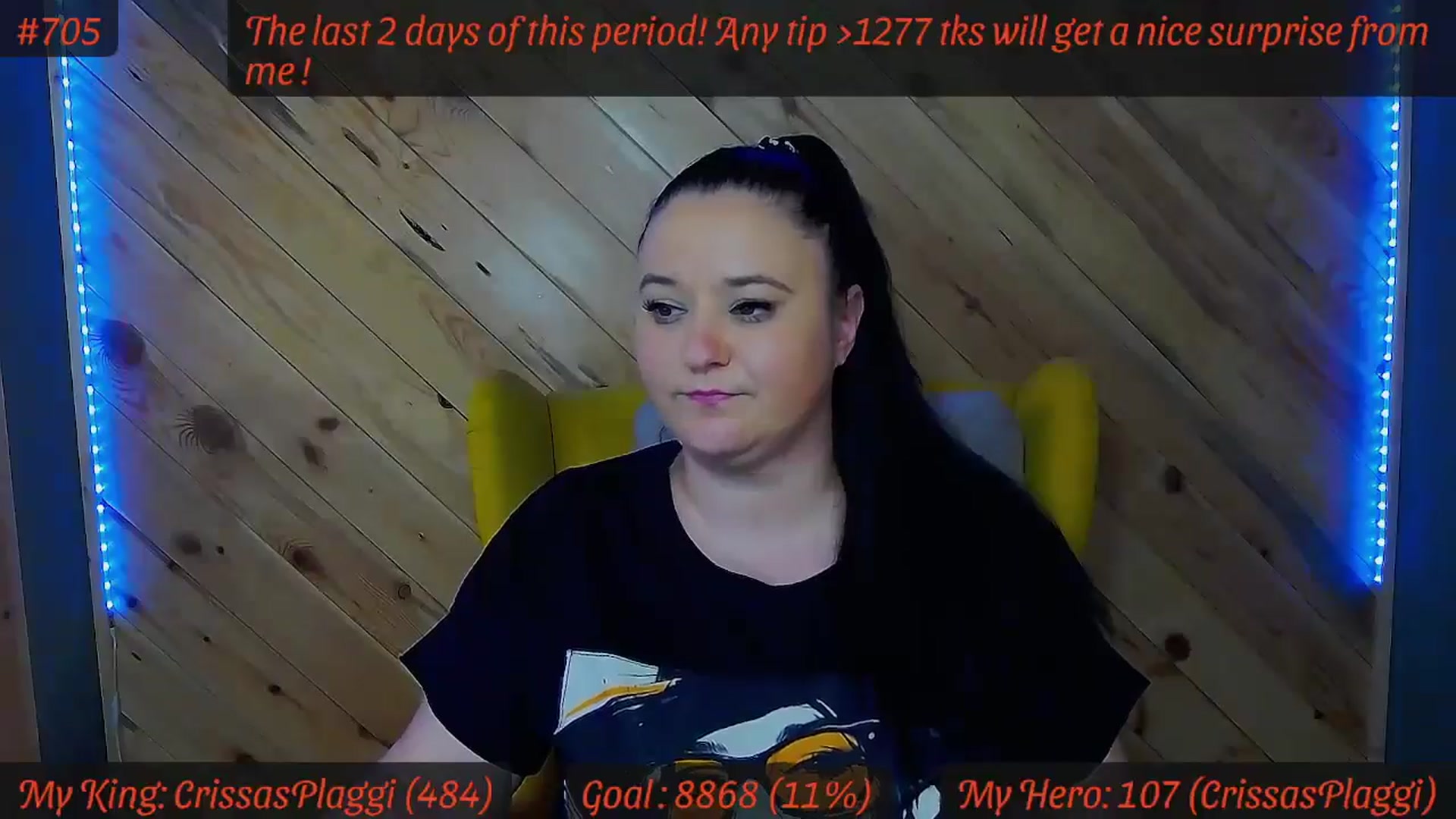 Gallery image thumbnail from SensualCrissa's myfreecams stream on, 05/14/2024, 11:57 image 11 of 20