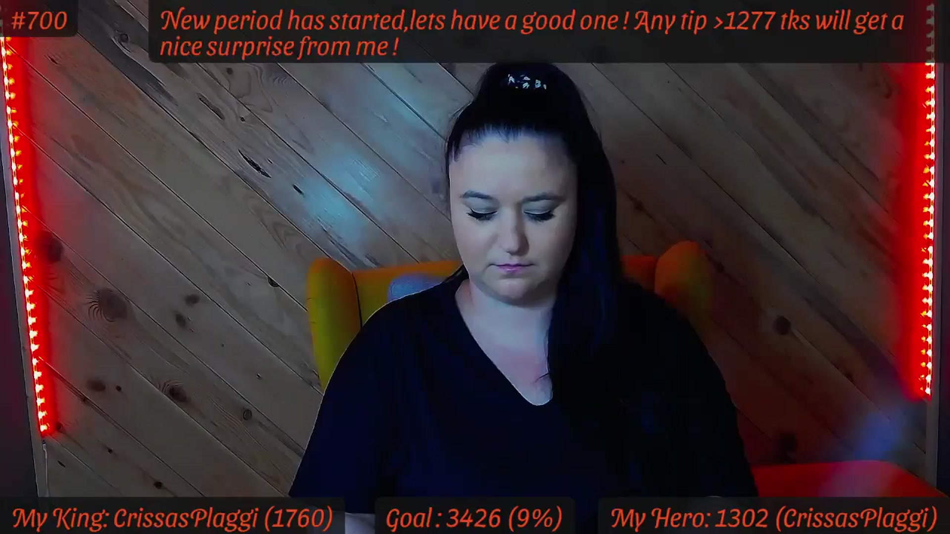 Gallery image thumbnail from SensualCrissa's myfreecams stream on, 05/16/2024, 12:08 image 9 of 20