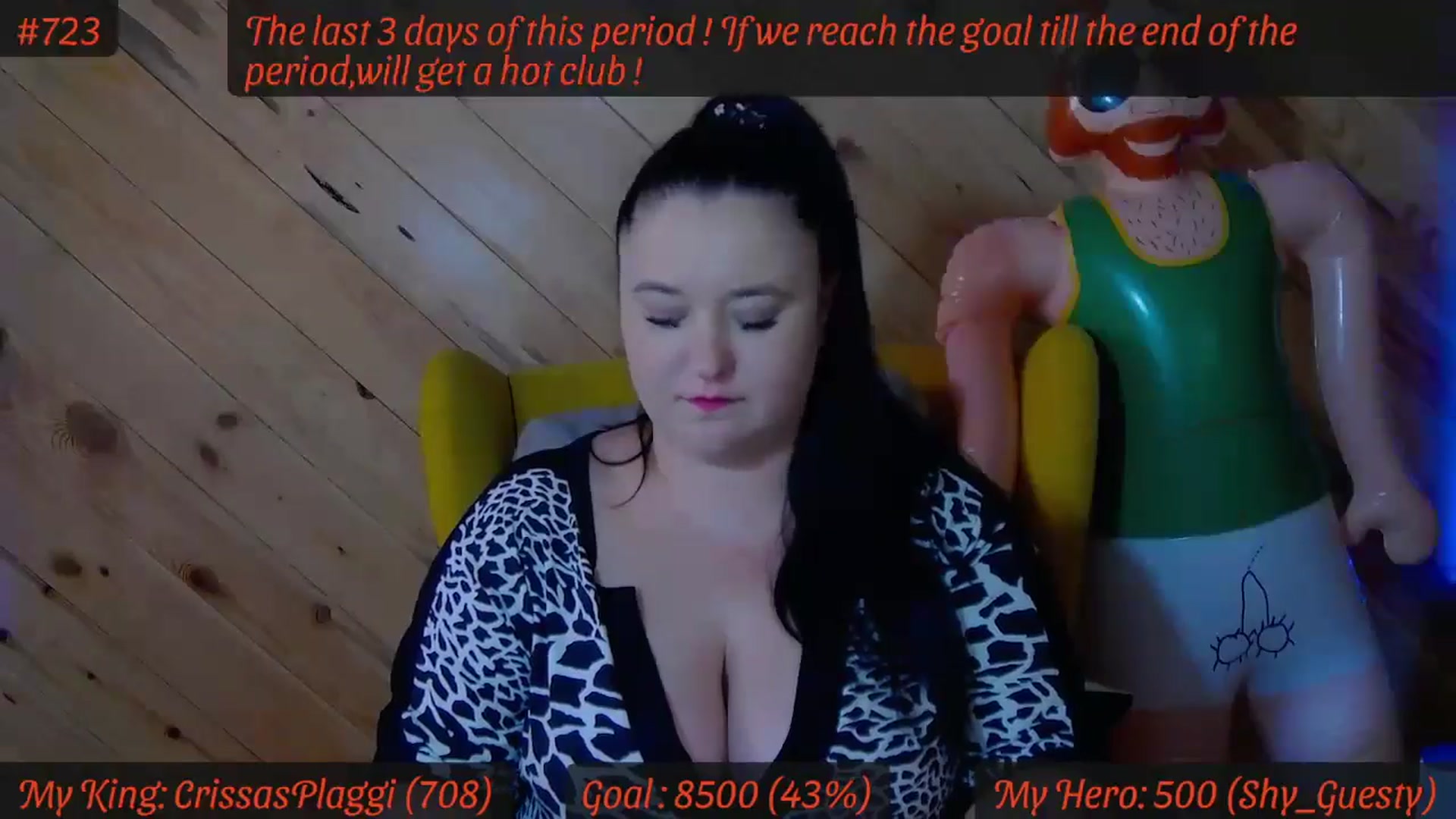 Gallery image thumbnail from SensualCrissa's myfreecams stream on, 05/29/2024, 11:56 image 8 of 20