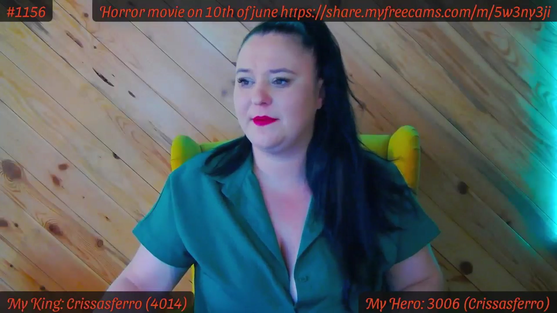 Gallery image thumbnail from SensualCrissa's myfreecams stream on, 06/05/2024, 09:57 image 6 of 20