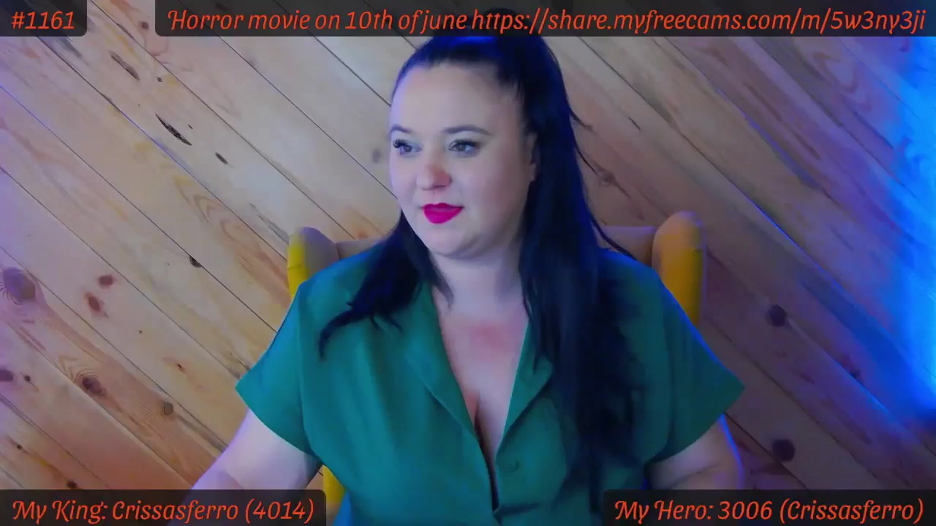 Gallery image thumbnail from SensualCrissa's myfreecams stream on, 06/05/2024, 09:57 image 1 of 20
