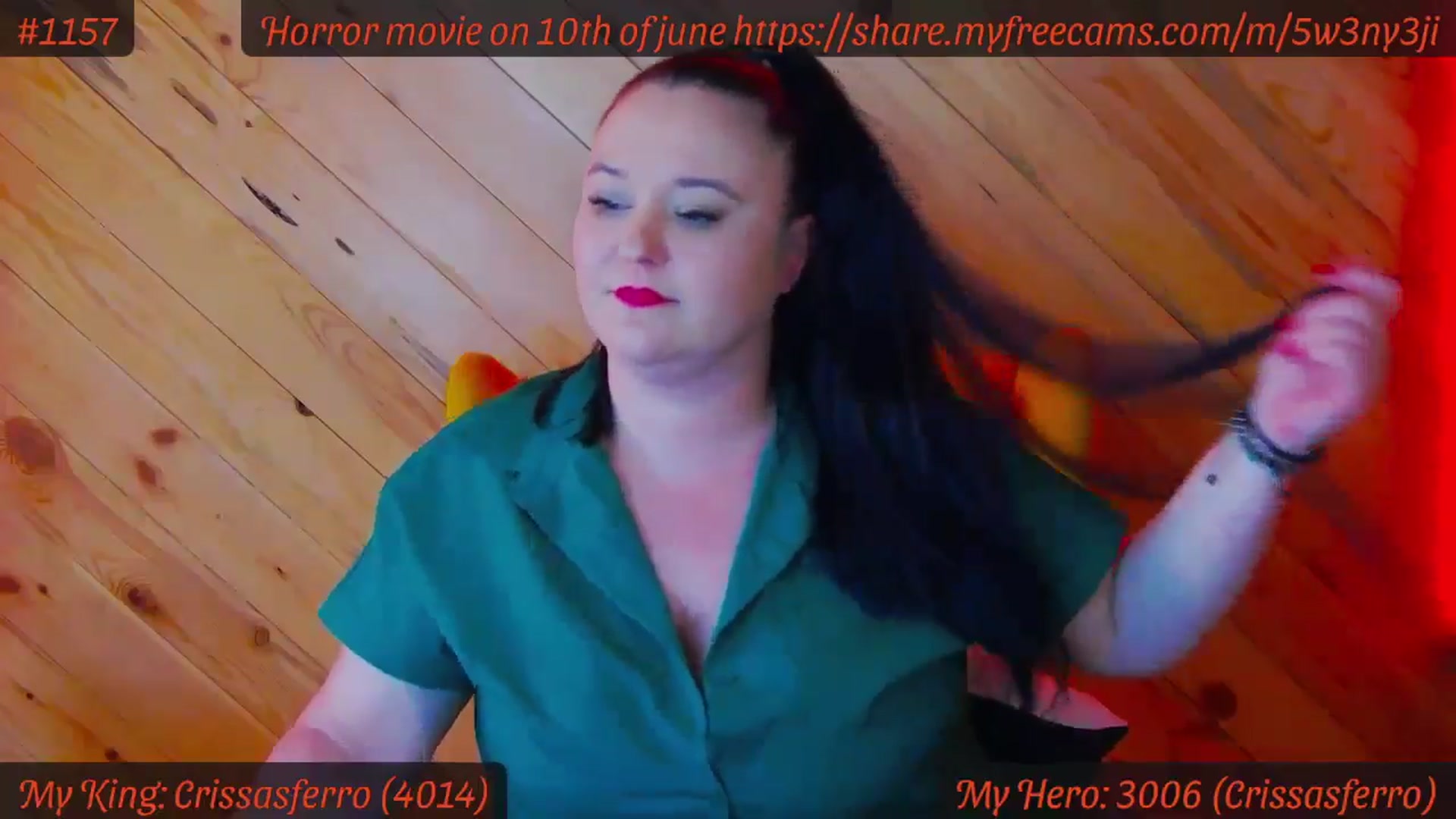 Gallery image thumbnail from SensualCrissa's myfreecams stream on, 06/05/2024, 09:57 image 12 of 20