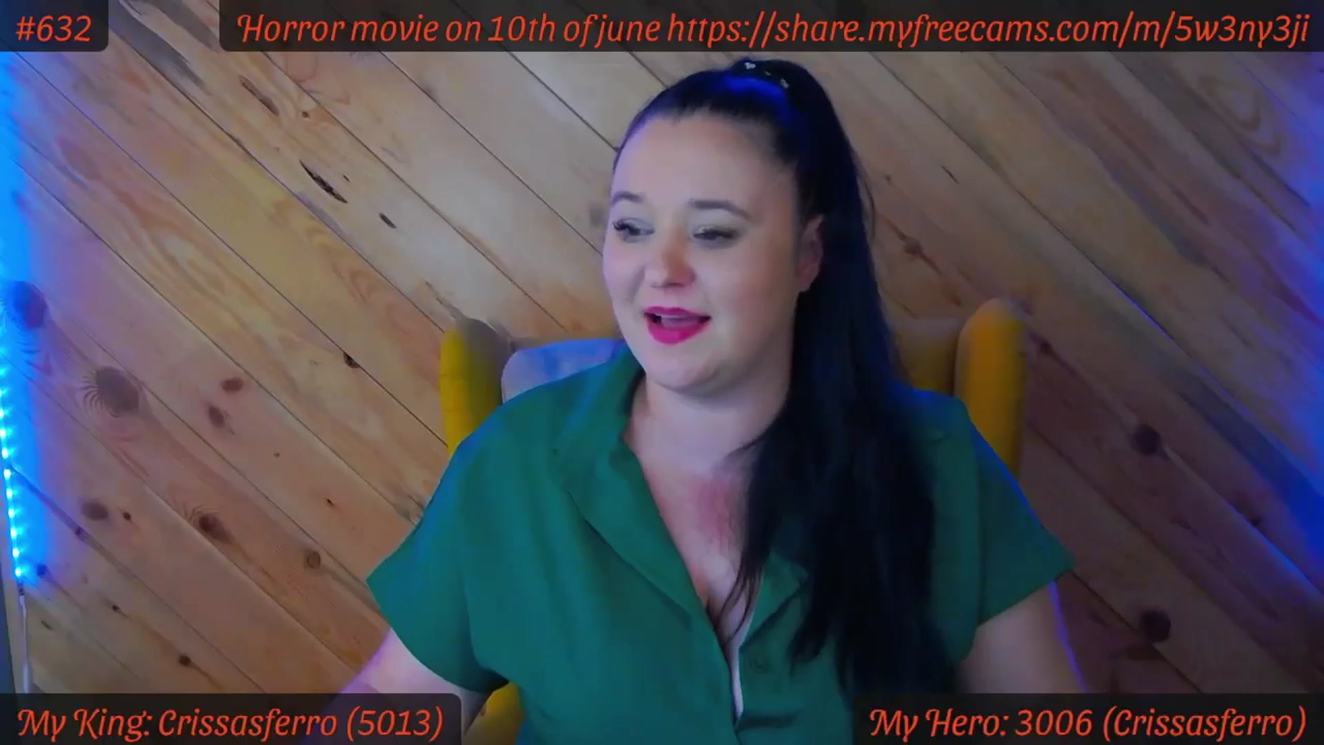Gallery image thumbnail from SensualCrissa's myfreecams stream on, 06/05/2024, 12:20 image 16 of 20