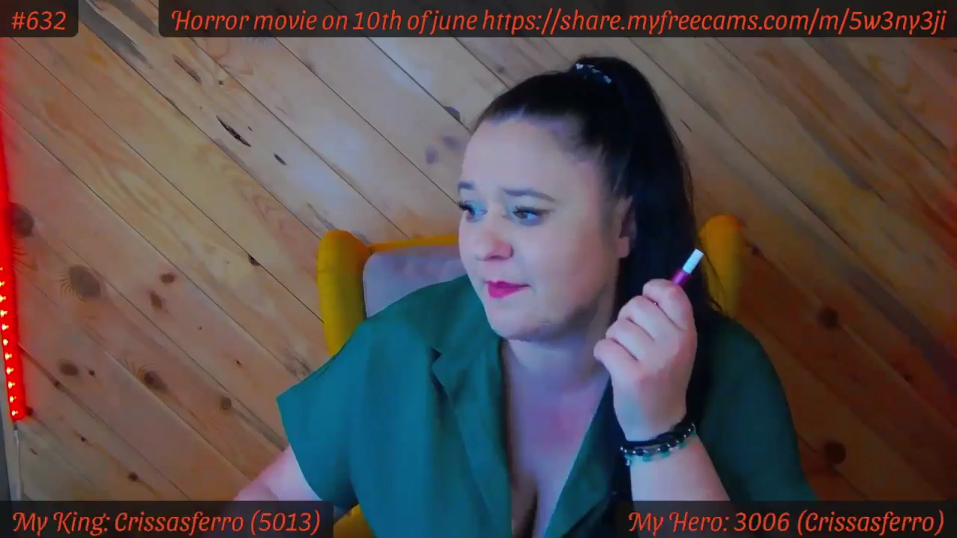 Gallery image thumbnail from SensualCrissa's myfreecams stream on, 06/05/2024, 12:20 image 18 of 20