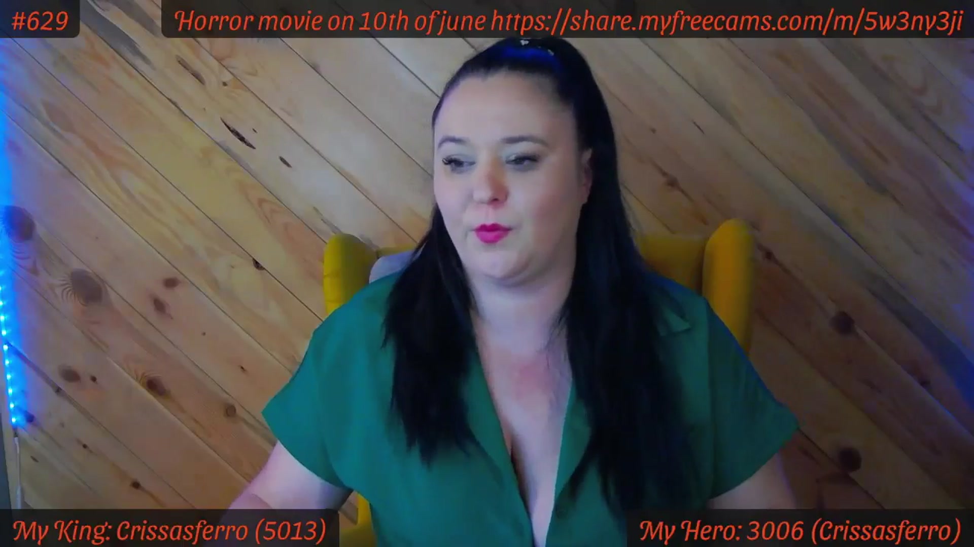 Gallery image thumbnail from SensualCrissa's myfreecams stream on, 06/05/2024, 12:20 image 6 of 20