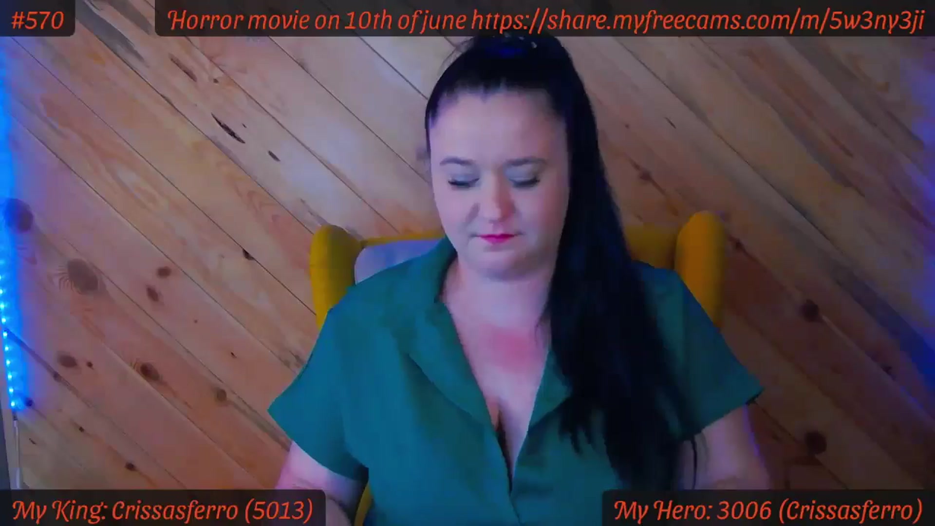 Gallery image thumbnail from SensualCrissa's myfreecams stream on, 06/05/2024, 12:20 image 20 of 20
