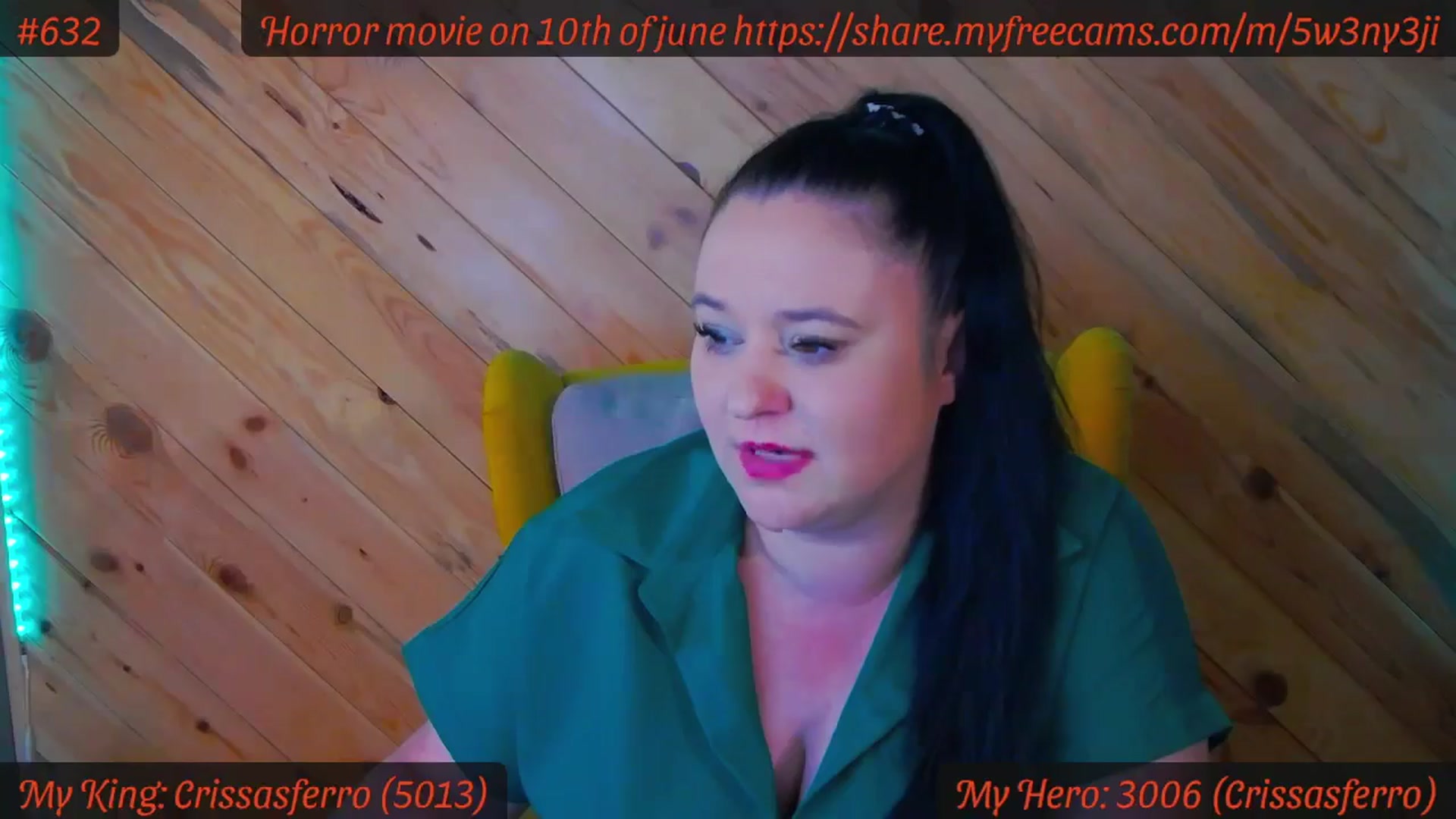Gallery image thumbnail from SensualCrissa's myfreecams stream on, 06/05/2024, 12:20 image 17 of 20