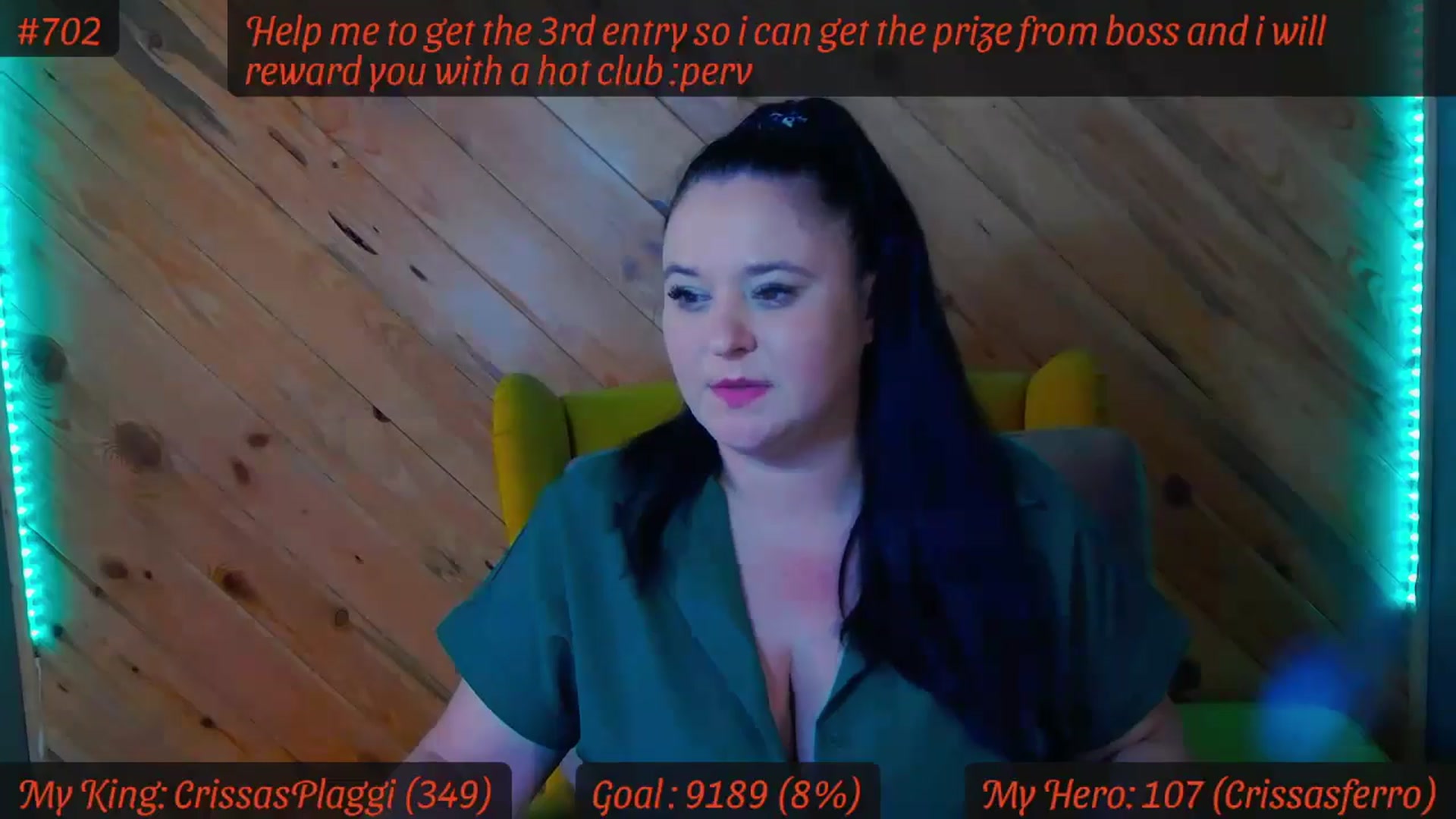 Gallery image thumbnail from SensualCrissa's myfreecams stream on, 06/13/2024, 11:37 image 2 of 20