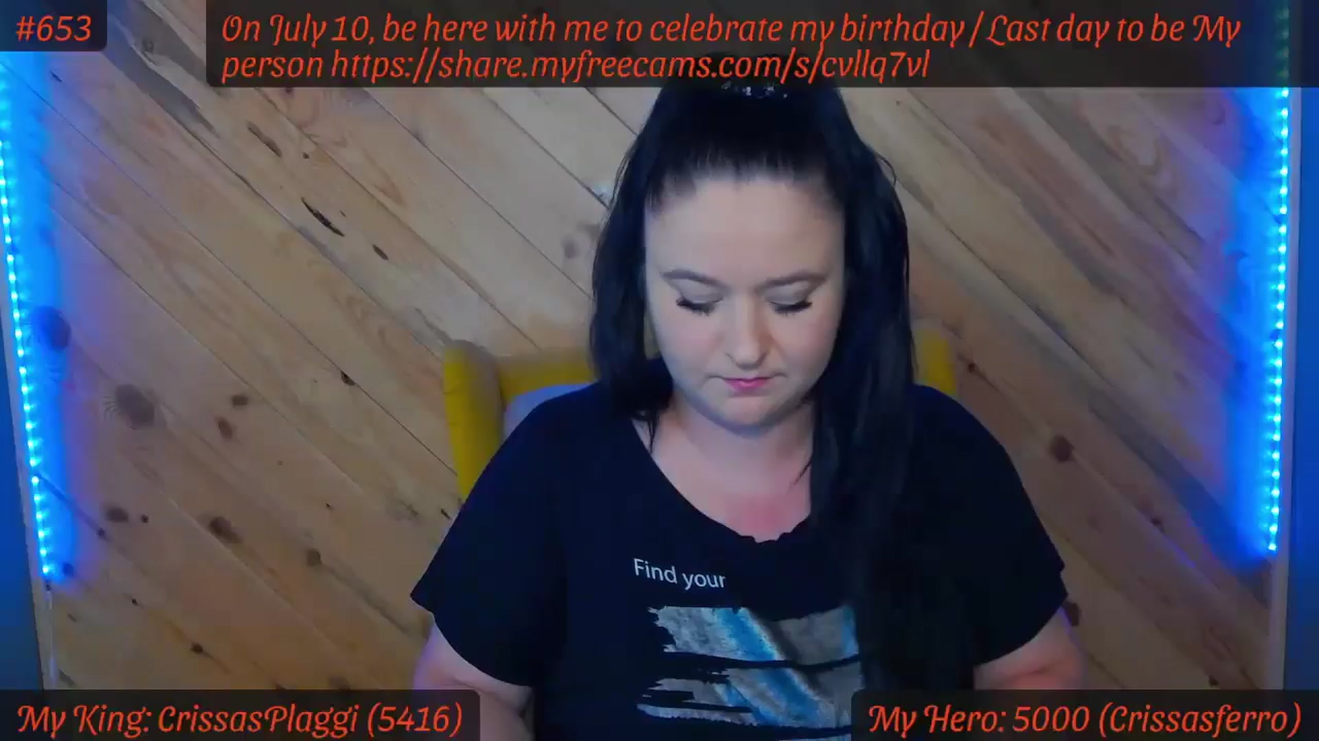 Gallery image thumbnail from SensualCrissa's myfreecams stream on, 06/21/2024, 07:37 image 15 of 20