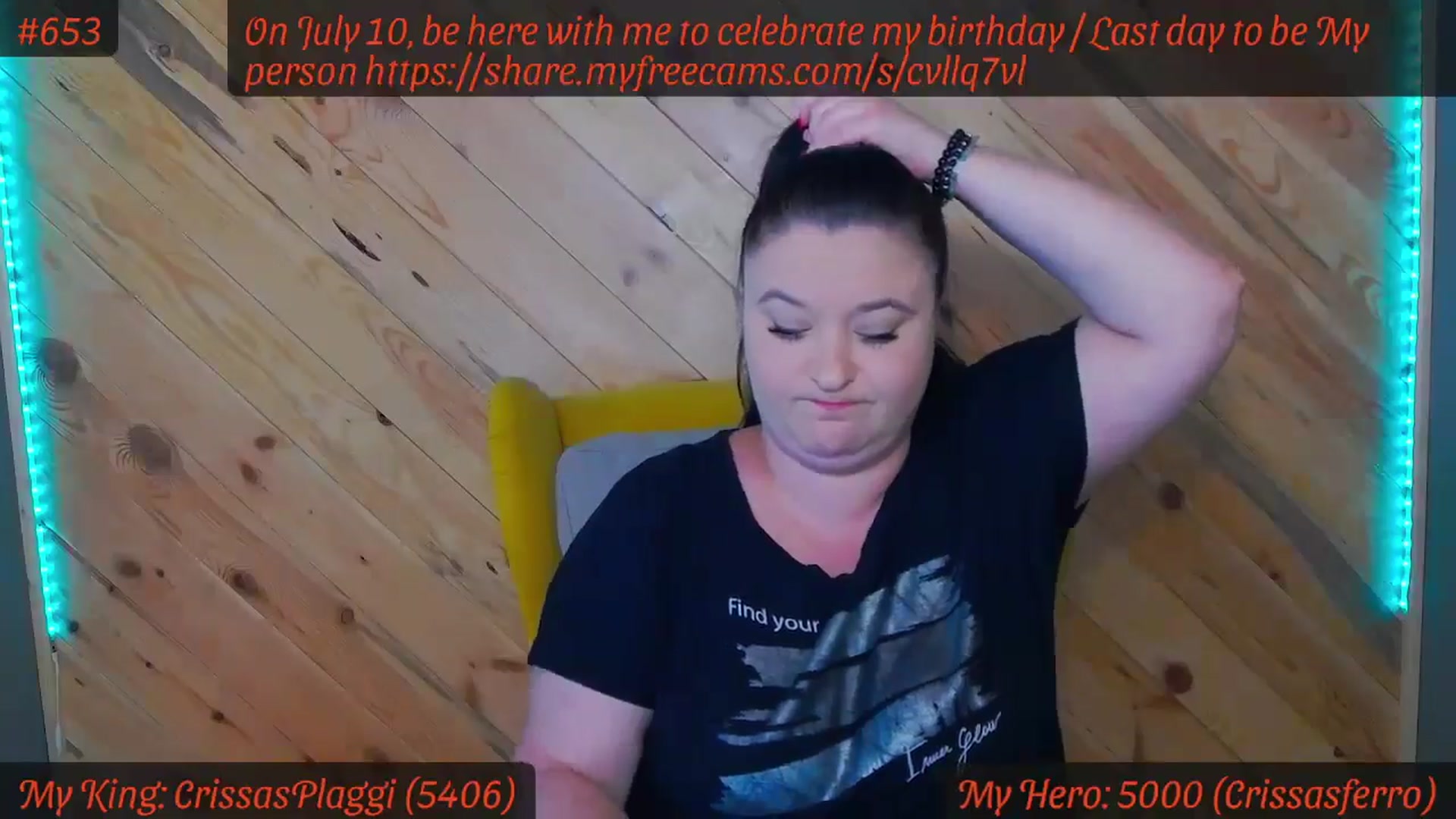 Gallery image thumbnail from SensualCrissa's myfreecams stream on, 06/21/2024, 07:37 image 9 of 20