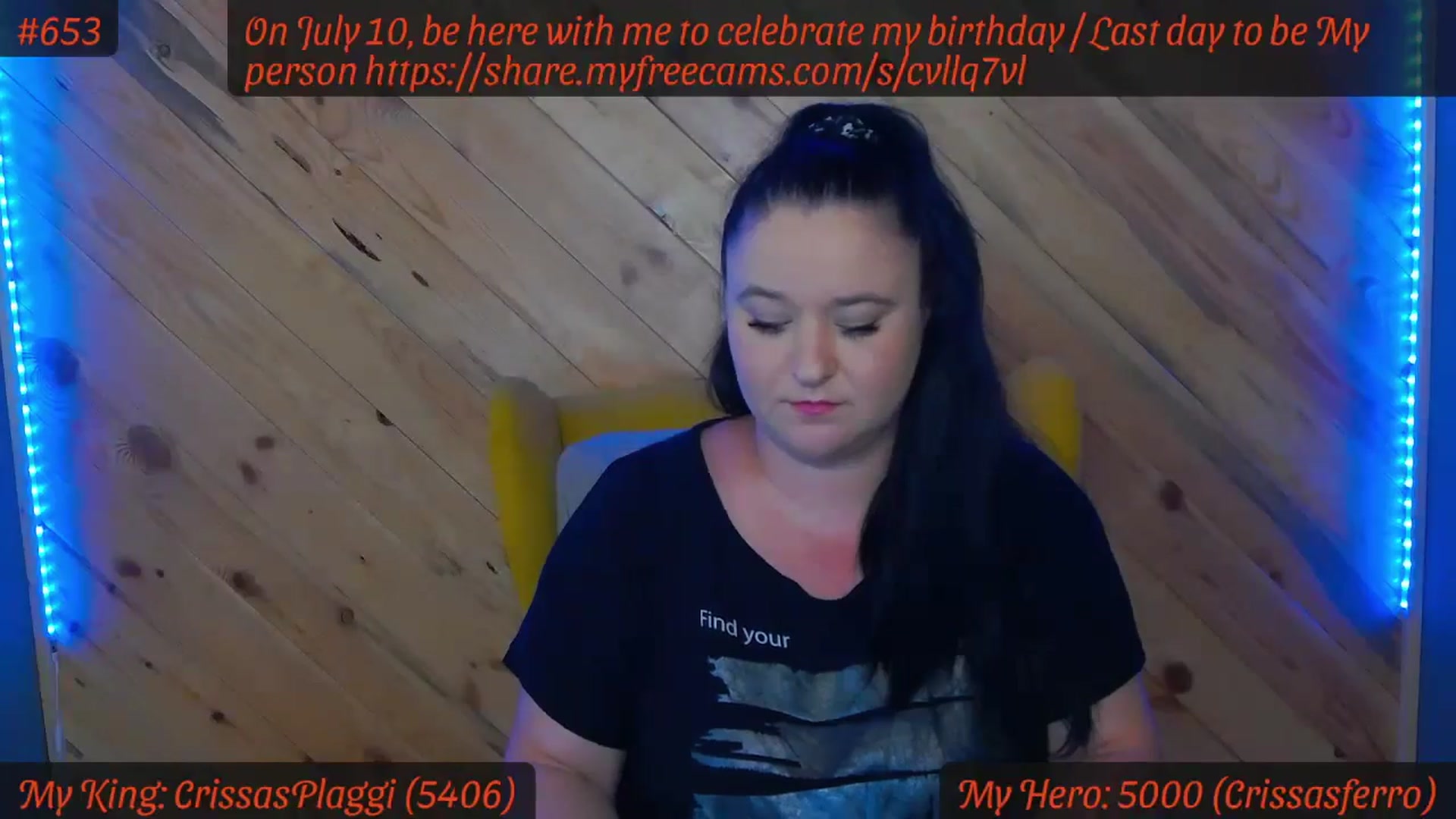 Gallery image thumbnail from SensualCrissa's myfreecams stream on, 06/21/2024, 07:37 image 7 of 20