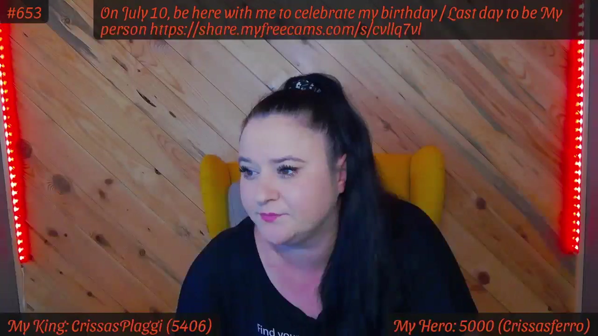Gallery image thumbnail from SensualCrissa's myfreecams stream on, 06/21/2024, 07:37 image 5 of 20