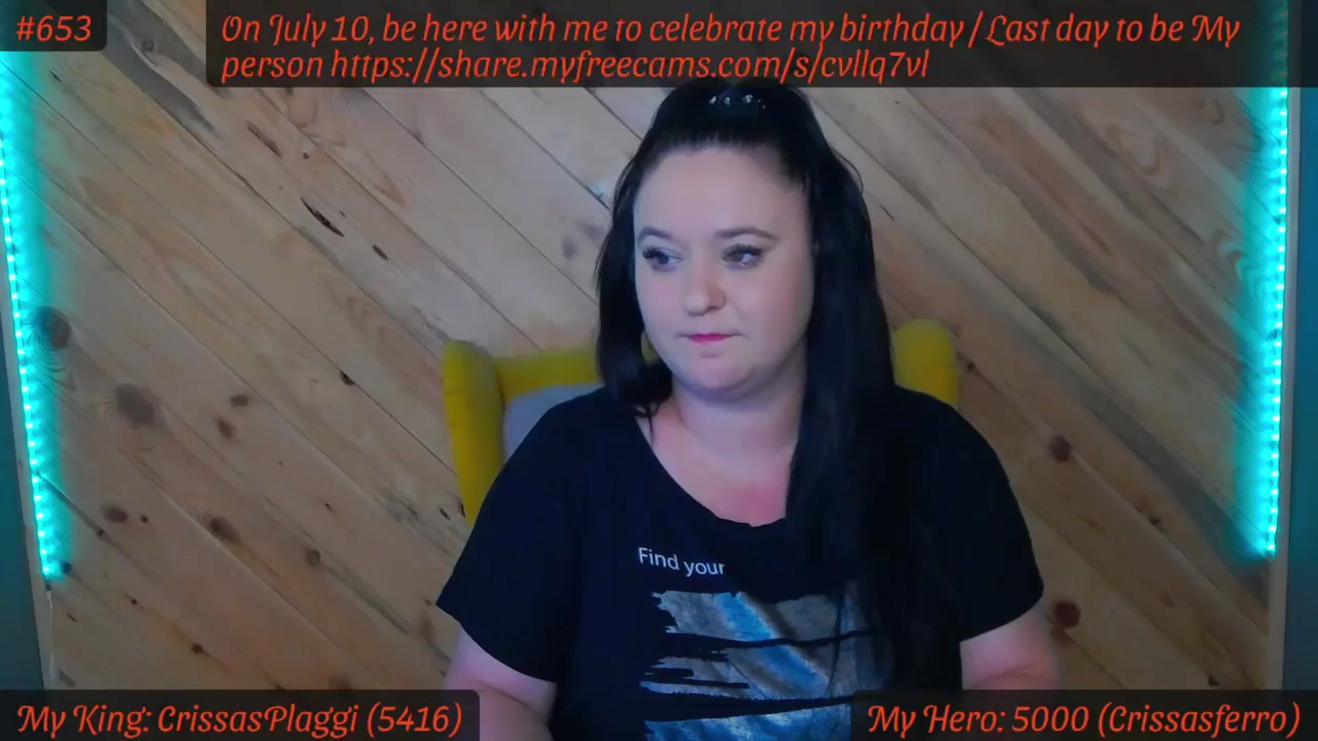 Gallery image thumbnail from SensualCrissa's myfreecams stream on, 06/21/2024, 07:37 image 19 of 20