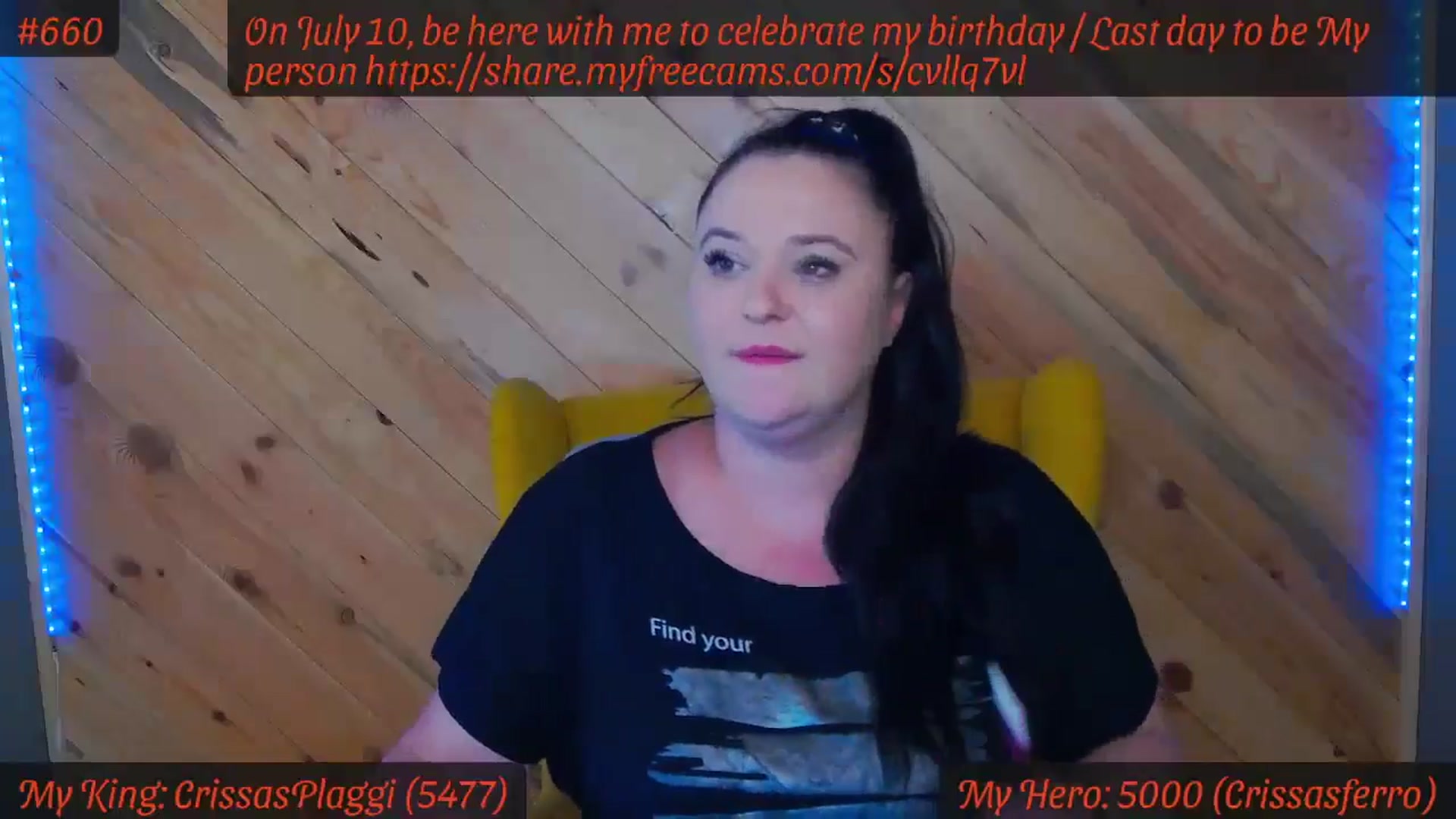 Gallery image thumbnail from SensualCrissa's myfreecams stream on, 06/21/2024, 12:04 image 5 of 20