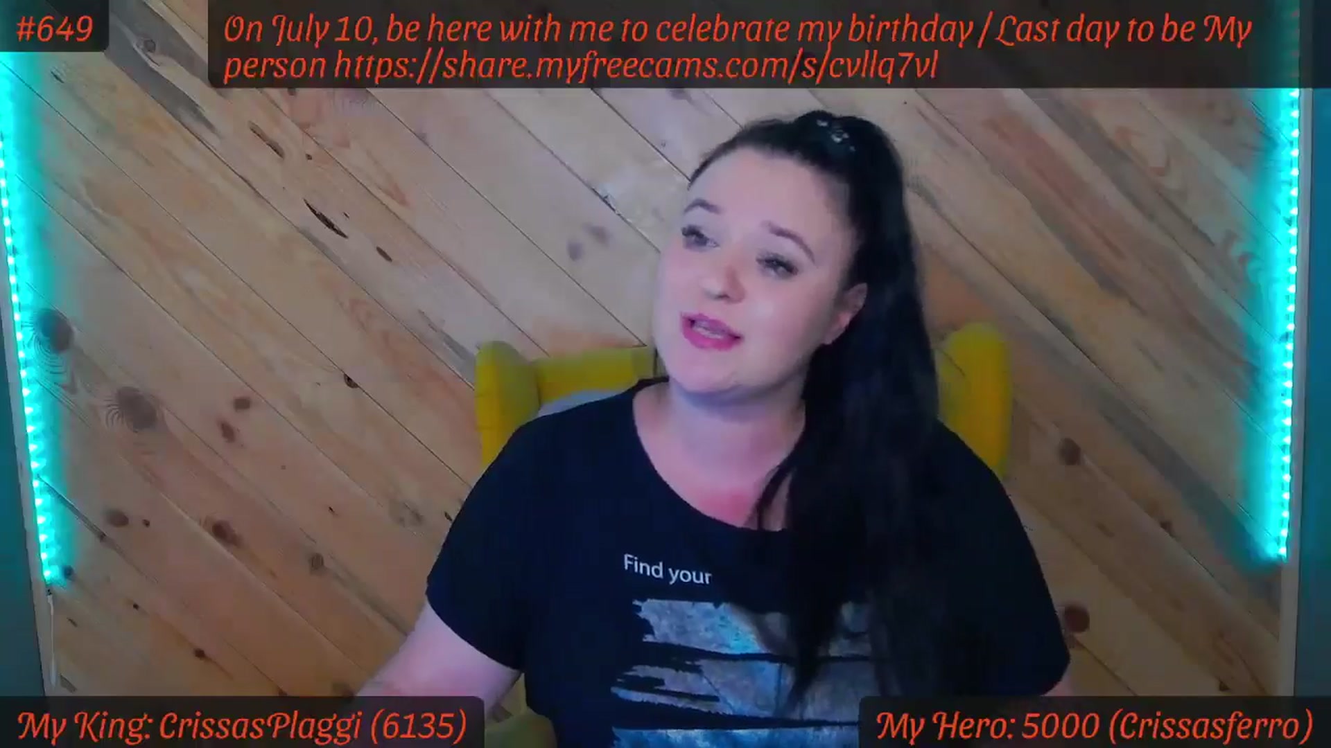 Gallery image thumbnail from SensualCrissa's myfreecams stream on, 06/21/2024, 12:04 image 20 of 20