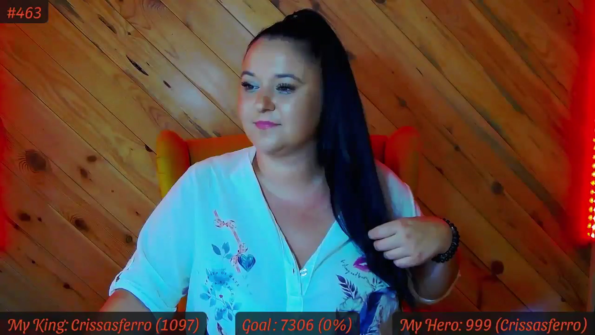 Gallery image thumbnail from SensualCrissa's myfreecams stream on, 07/24/2024, 11:05 image 8 of 20