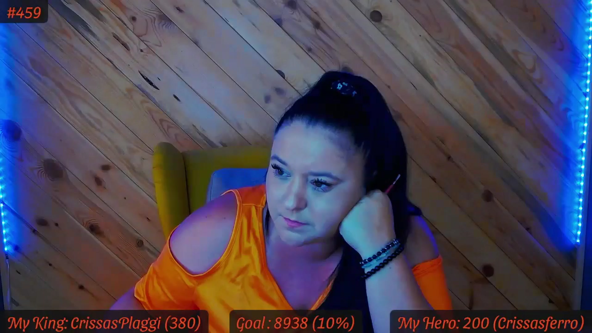Gallery image thumbnail from SensualCrissa's myfreecams stream on, 07/25/2024, 07:35 image 14 of 20
