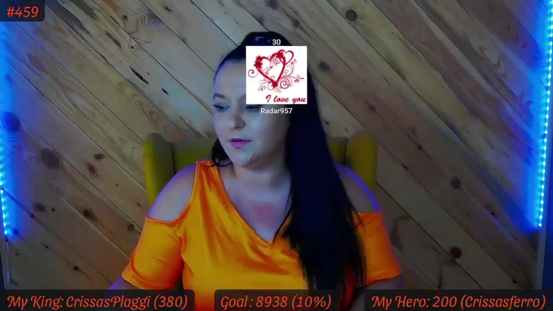 Gallery image thumbnail from SensualCrissa's myfreecams stream on, 07/25/2024, 07:35 image 13 of 20