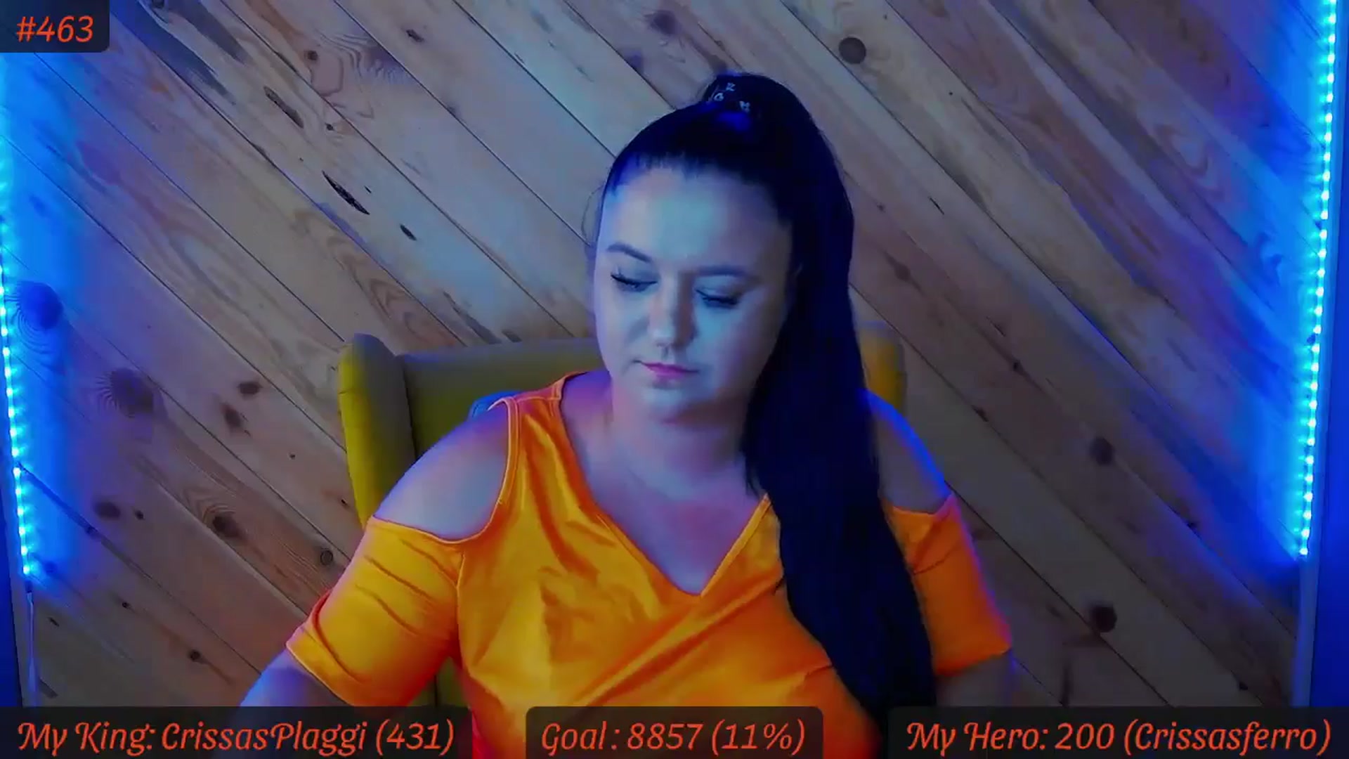 Gallery image thumbnail from SensualCrissa's myfreecams stream on, 07/25/2024, 10:26 image 9 of 20