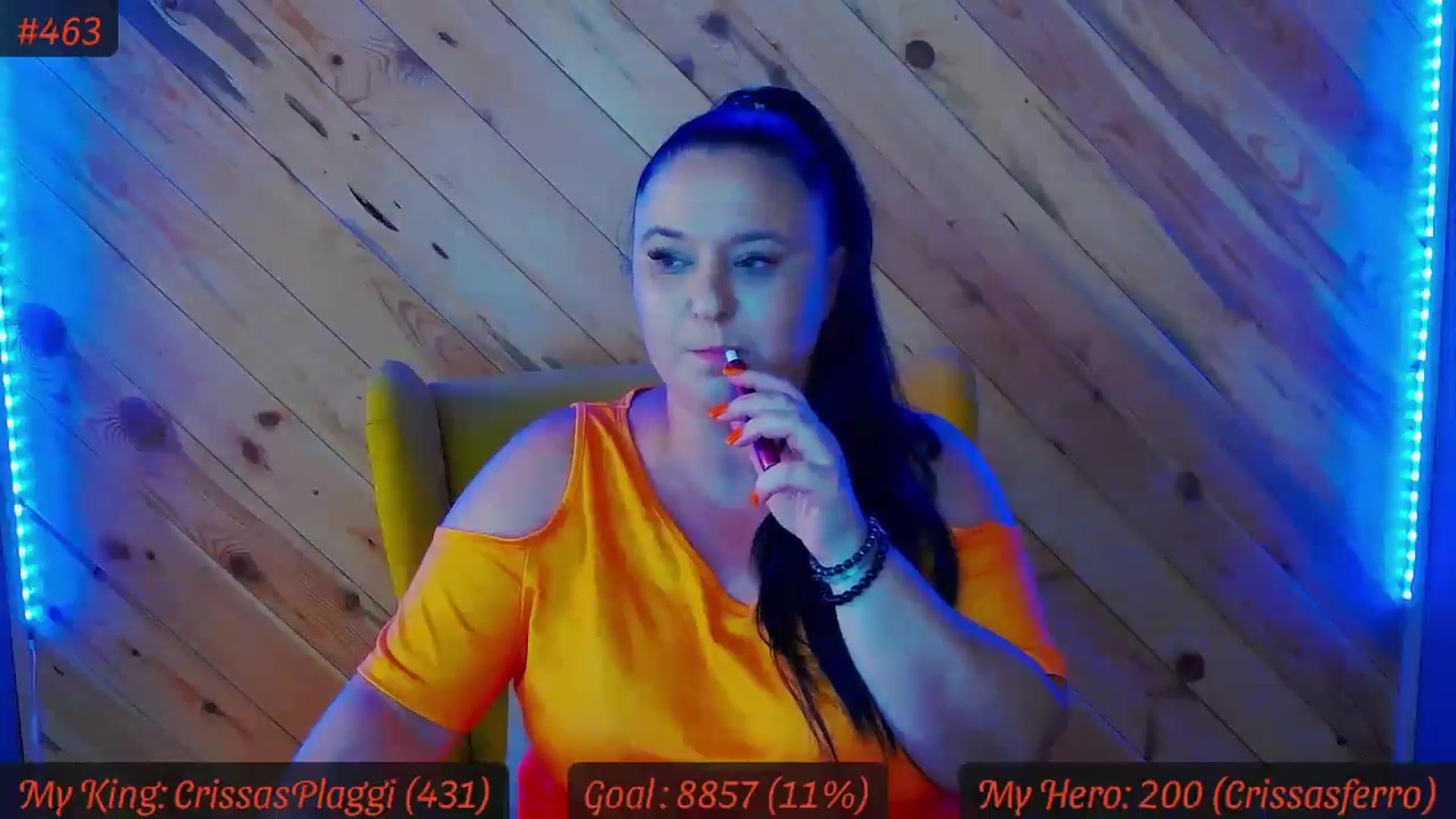 Gallery image thumbnail from SensualCrissa's myfreecams stream on, 07/25/2024, 10:26 image 7 of 20