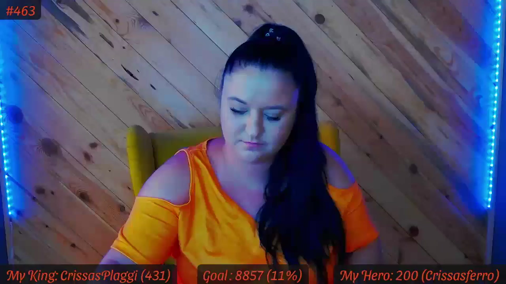 Gallery image thumbnail from SensualCrissa's myfreecams stream on, 07/25/2024, 10:26 image 8 of 20