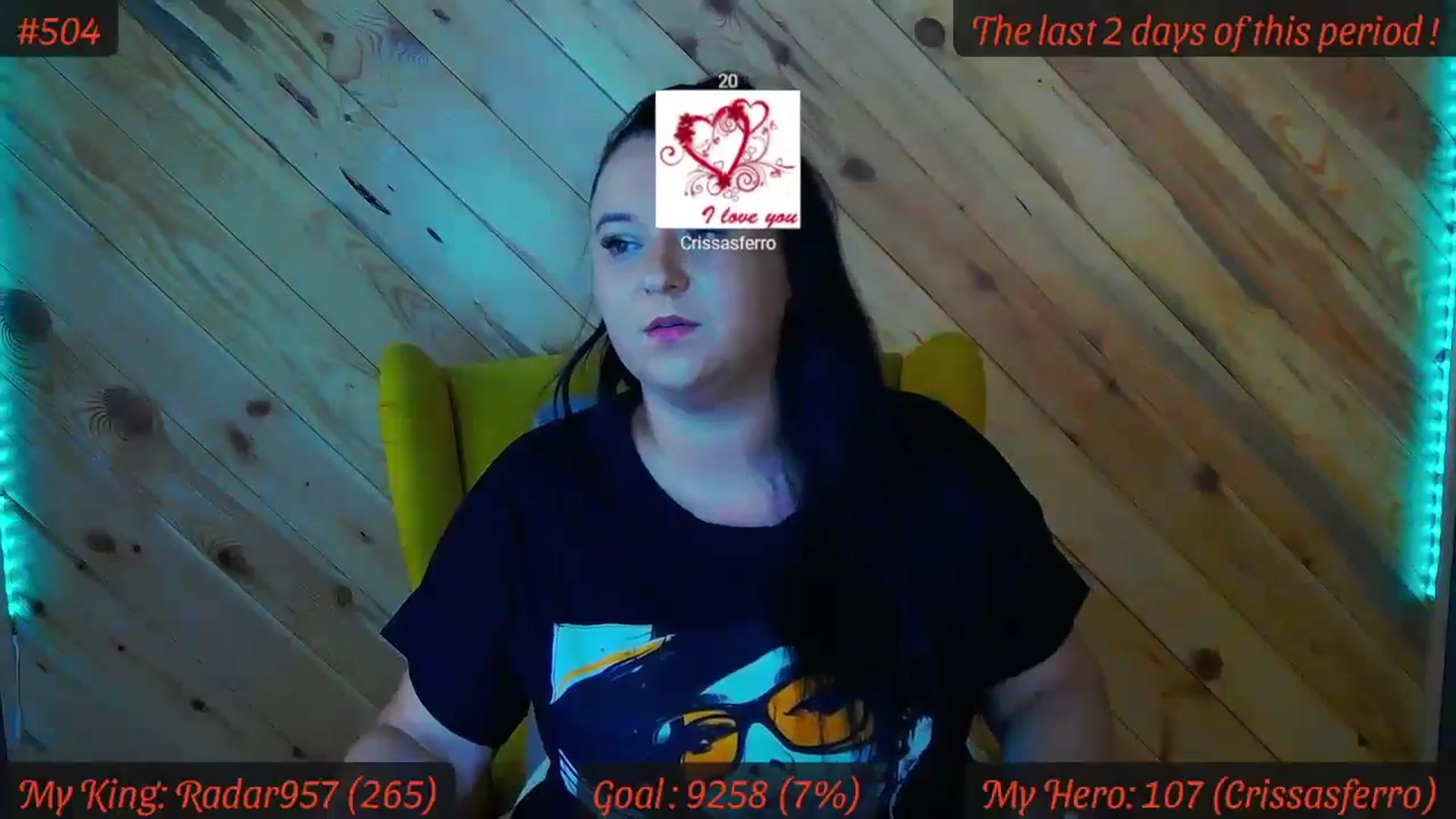 Gallery image thumbnail from SensualCrissa's myfreecams stream on, 07/29/2024, 07:37 image 10 of 20