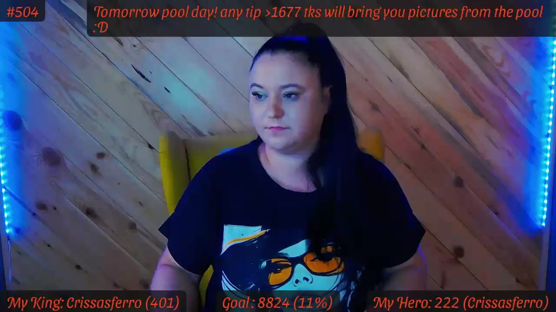 Gallery image thumbnail from SensualCrissa's myfreecams stream on, 07/29/2024, 12:08 image 12 of 20