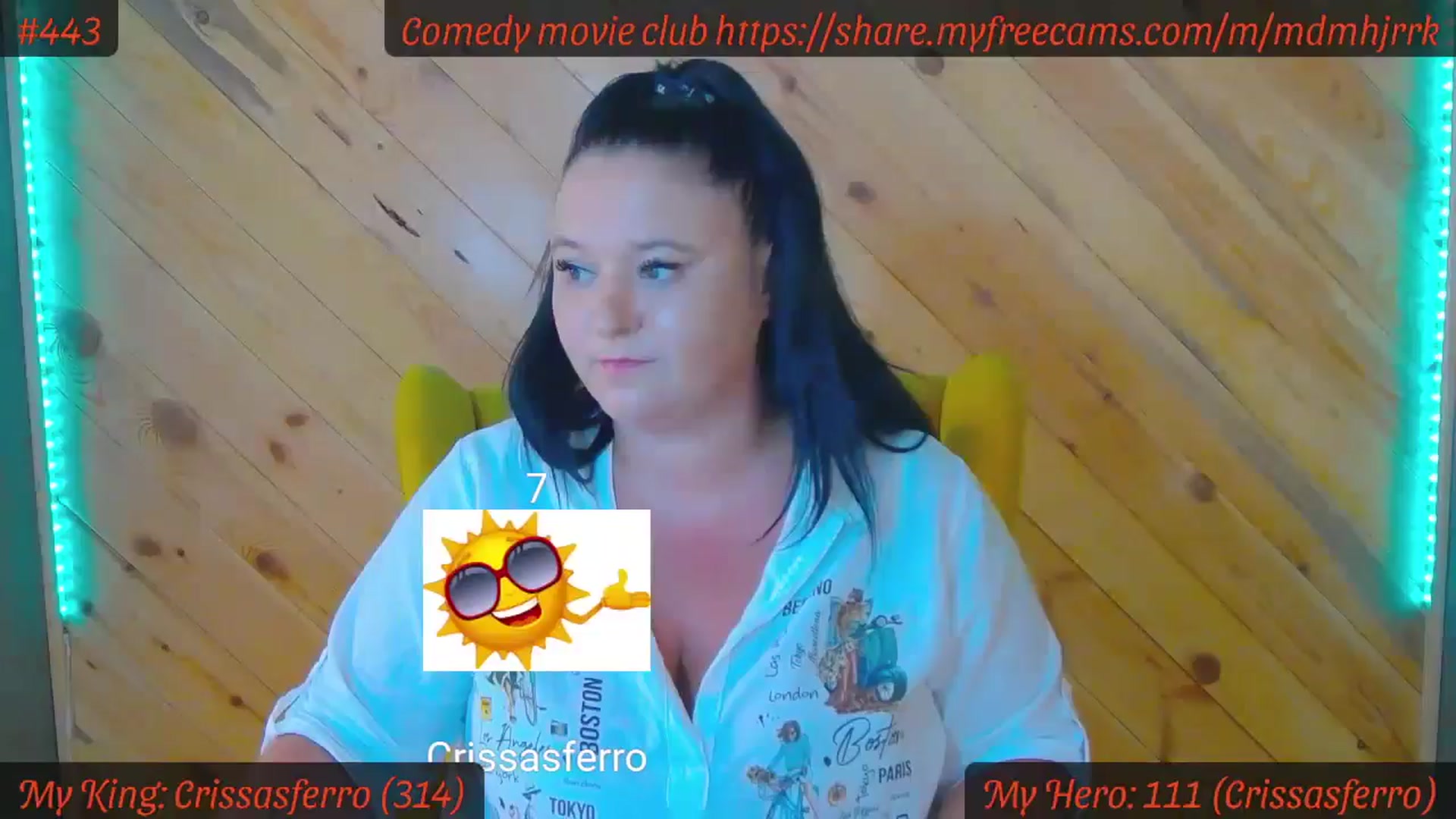 Gallery image thumbnail from SensualCrissa's myfreecams stream on, 08/03/2024, 12:19 image 1 of 20