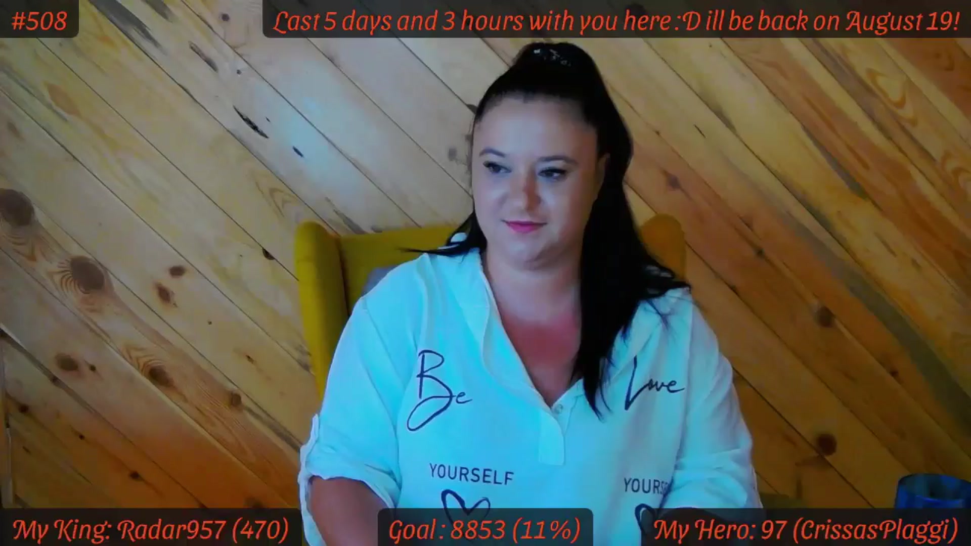 Gallery image thumbnail from SensualCrissa's myfreecams stream on, 08/05/2024, 07:32 image 1 of 20