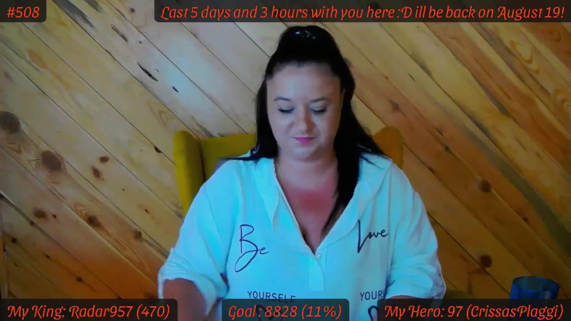 Gallery image thumbnail from SensualCrissa's myfreecams stream on, 08/05/2024, 07:32 image 4 of 20