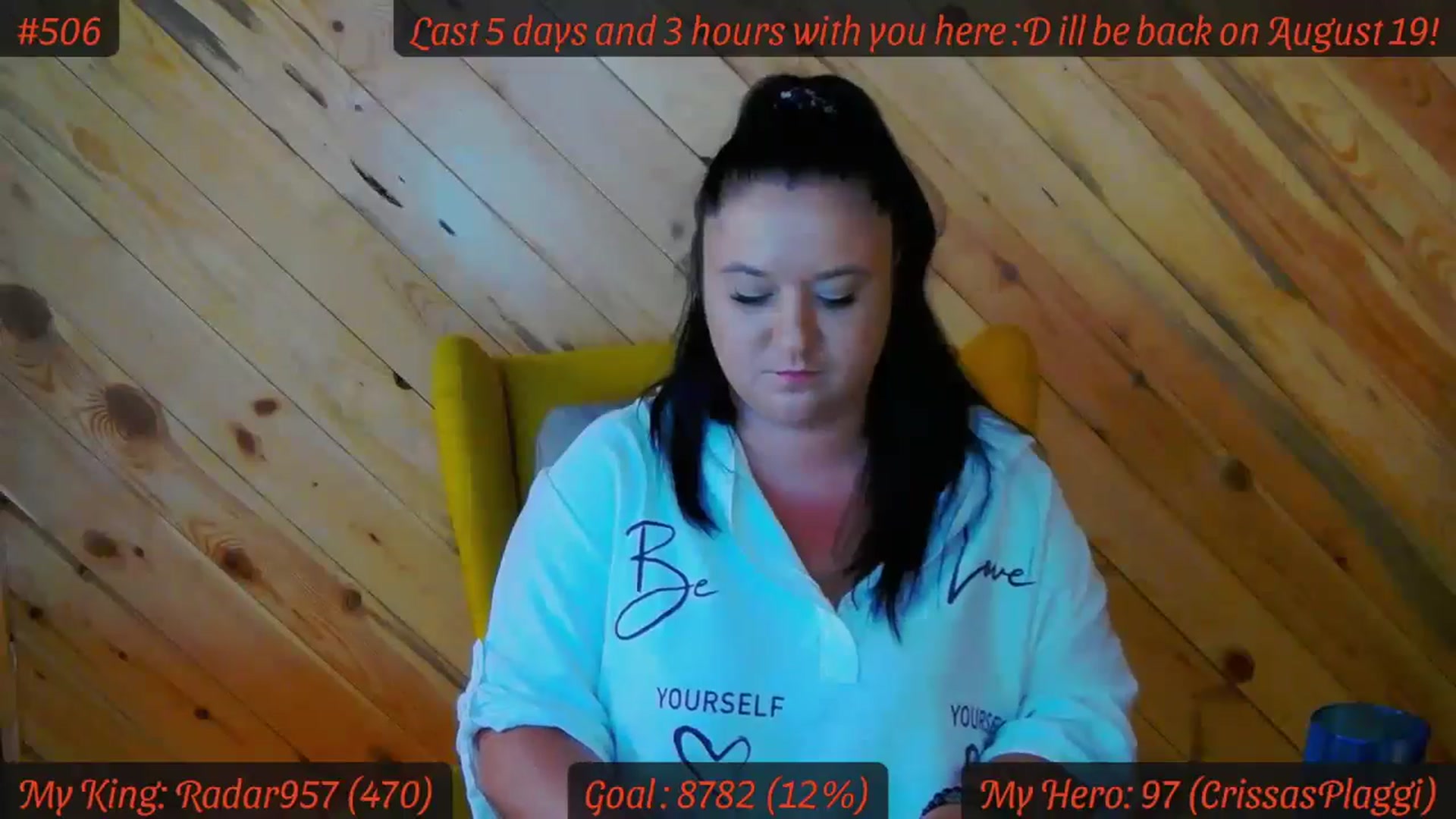 Gallery image thumbnail from SensualCrissa's myfreecams stream on, 08/05/2024, 07:32 image 12 of 20