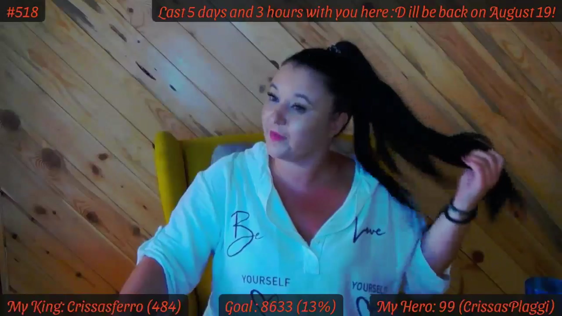 Gallery image thumbnail from SensualCrissa's myfreecams stream on, 08/05/2024, 12:01 image 6 of 20